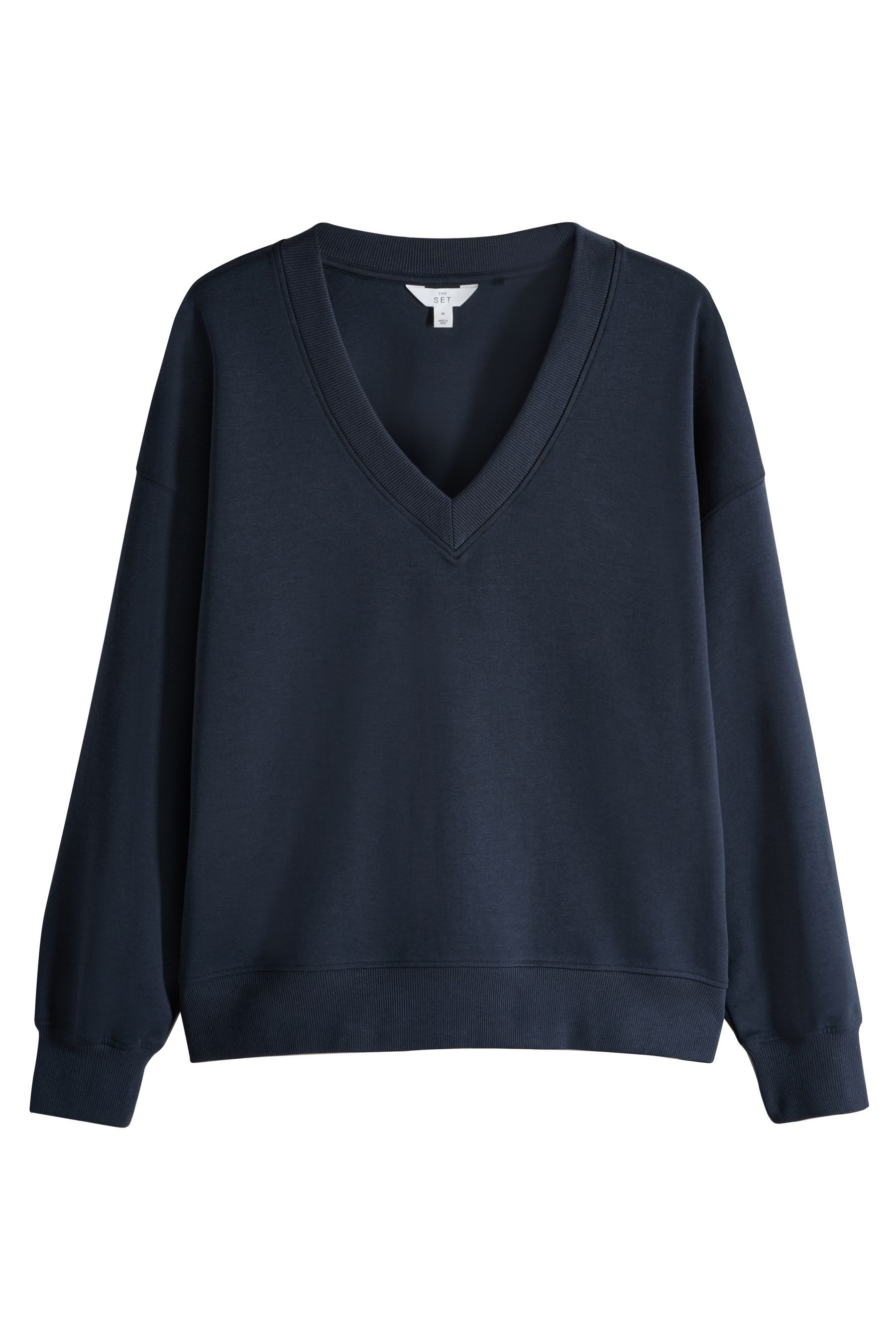 The Set Sweater 2er-Pack Interlock-Sweatshirts mit günstig online kaufen