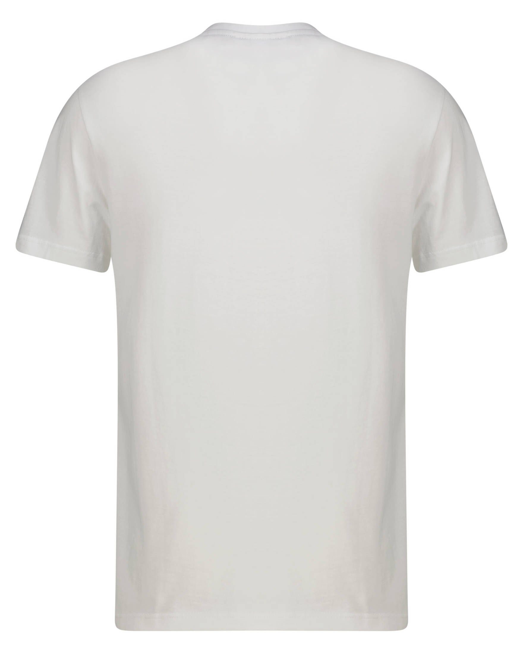 Lacoste T-Shirt mit beschriftetem Baumwollqualität Aus den angenehmer Kontrastband Schultern, an
