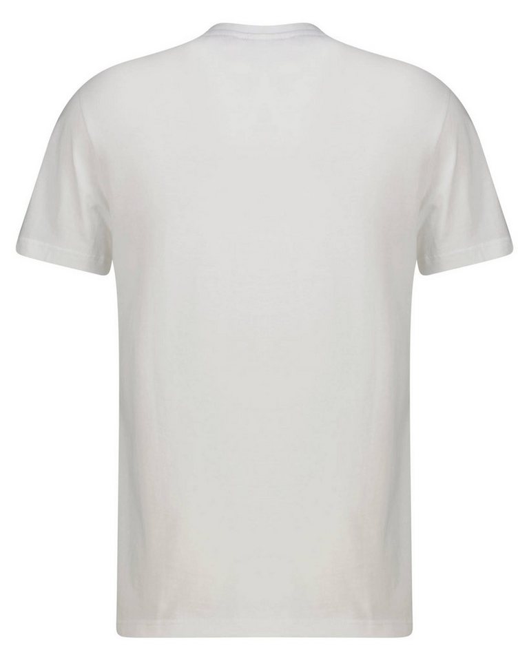 angenehmer Schultern, Lacoste beschriftetem an T-Shirt mit Aus den Baumwollqualität Kontrastband