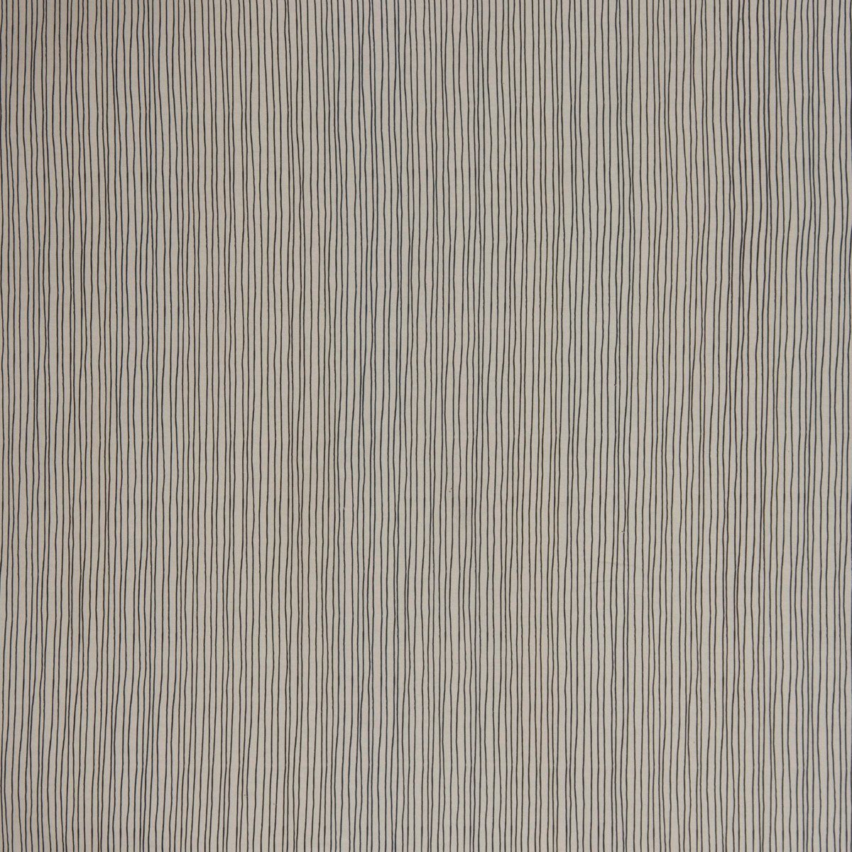 SCHÖNER LEBEN. 40x160cm, Tischläufer Streifen schwarz Tischläufer handmade Linien LEBEN. wollweiß SCHÖNER