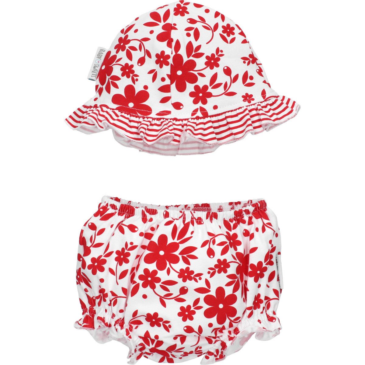 Baby Sweets Body Floral Lieblingsstücke Mädchen (3-tlg) Geschenkset, Erstausstattungsset, Babyerstausstattung, Baby Outfit