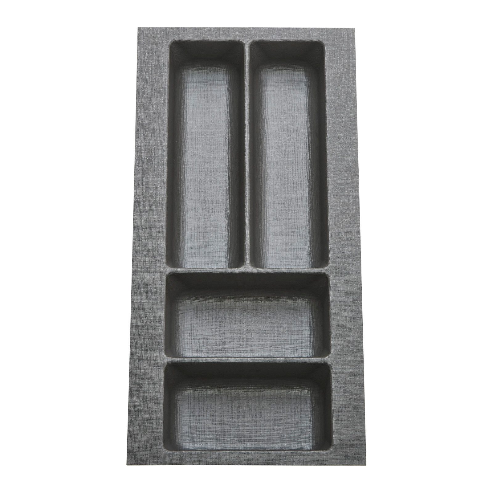 SO-TECH® Besteckeinsatz ORGA-BOX 9 Canvas-Struktur für Nobilia ab 01/2025, passend für 30er Korpus