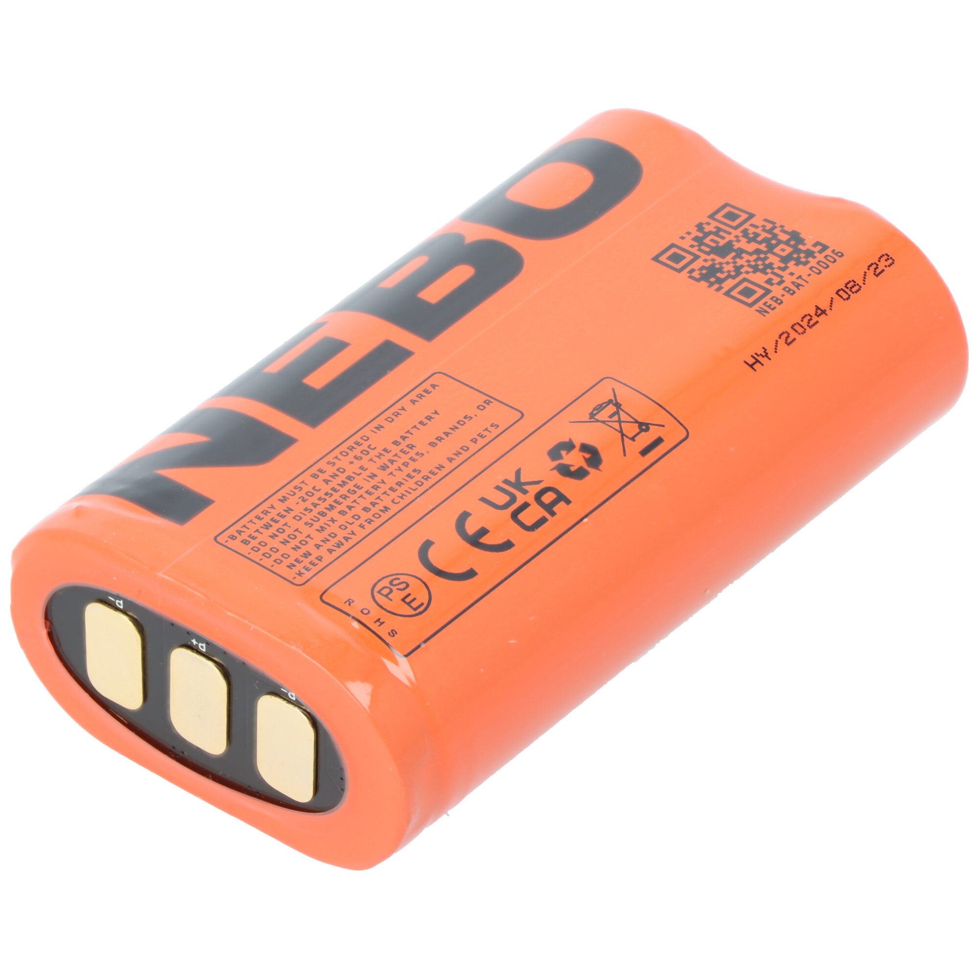 NEBO NEBO 2x21700 Li-Ion Akku, 9000mAh, 3,7V, 33,3Wh, wiederaufladbar Akku 9000 mAh (3,7 V)