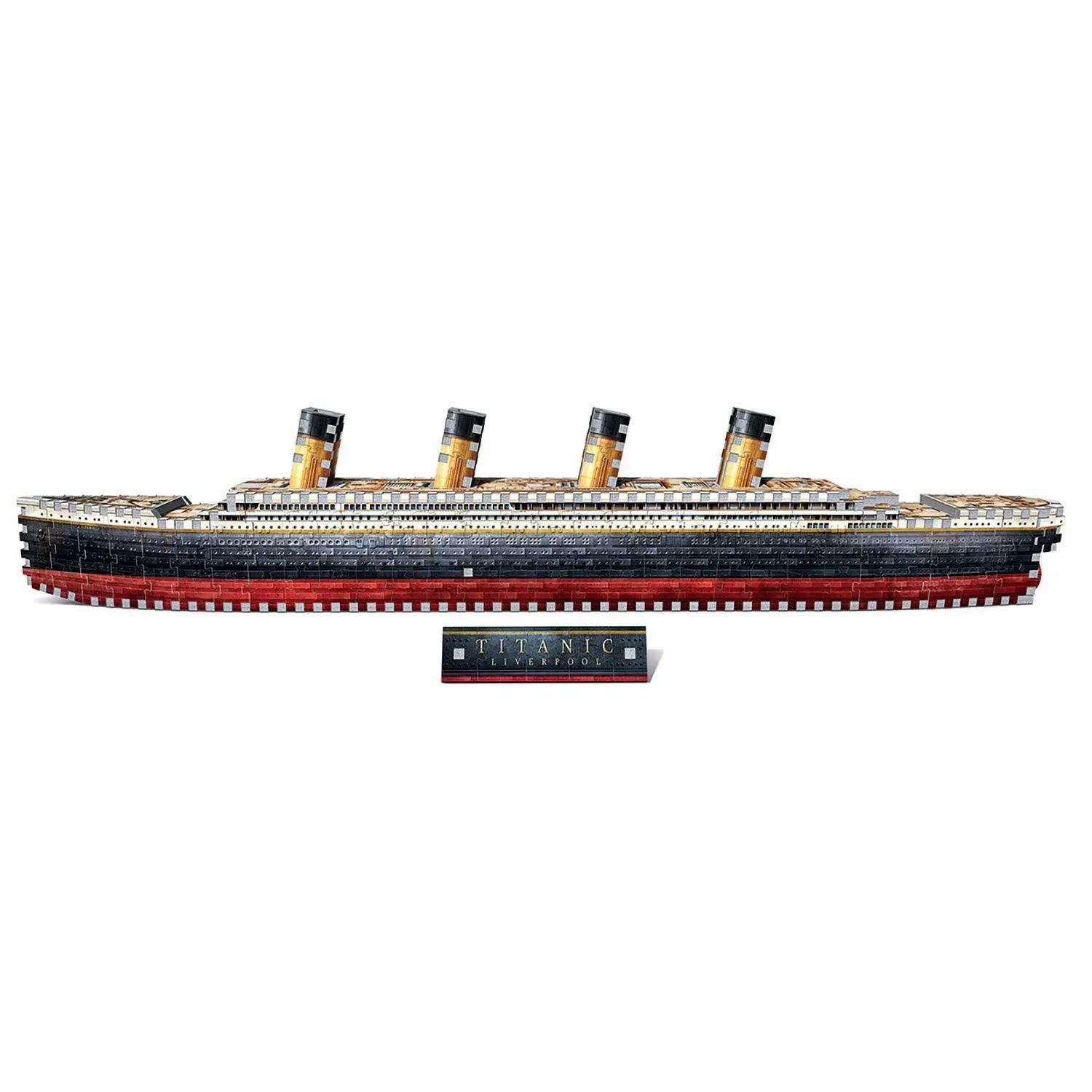 JH-Products Puzzle Titanic (440 Teile) - 3D-Puzzle, 440 Puzzleteile