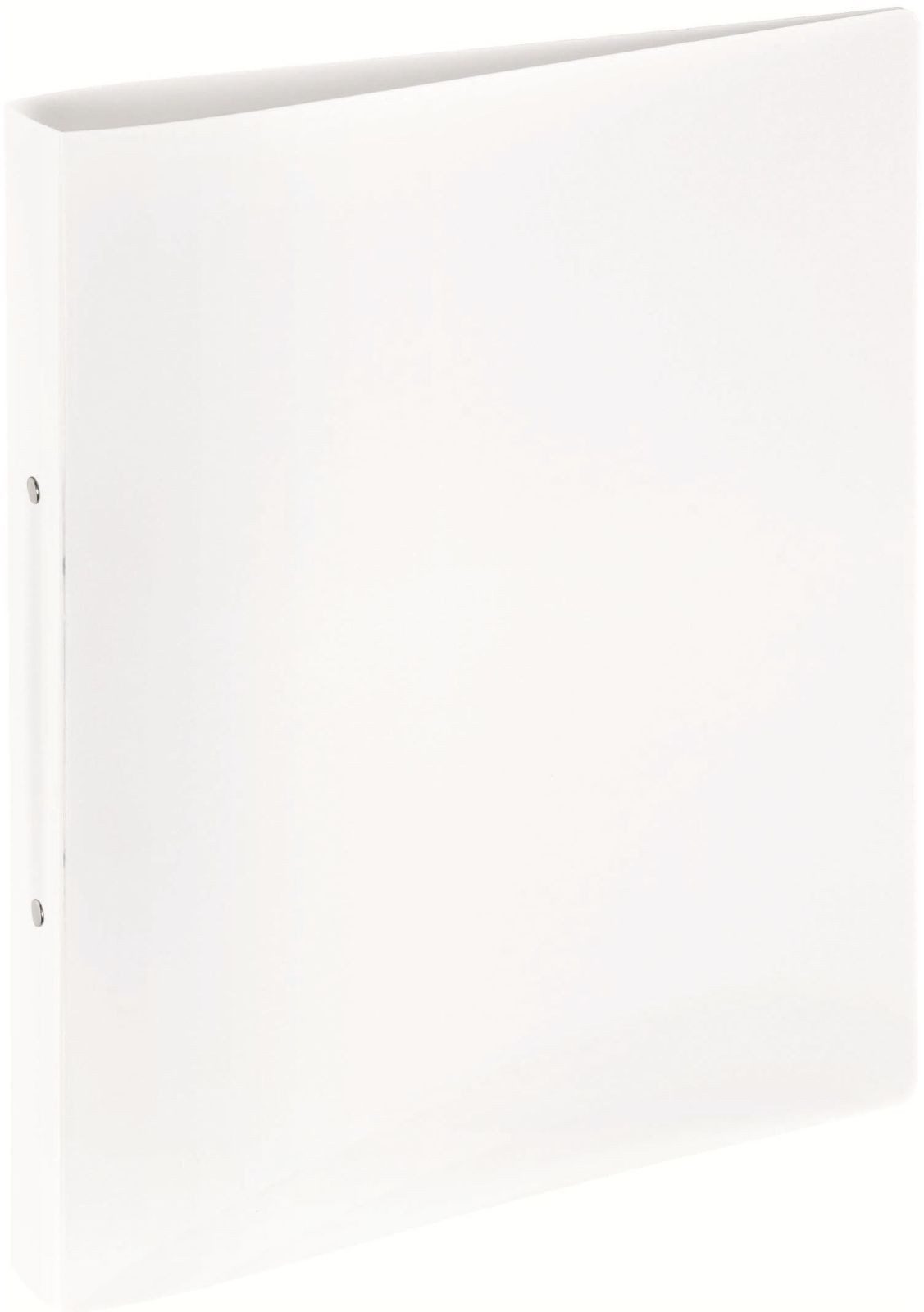 PAGNA Präsentationsordner Ringbuch A4 25mm weiß PP 2 Ringe