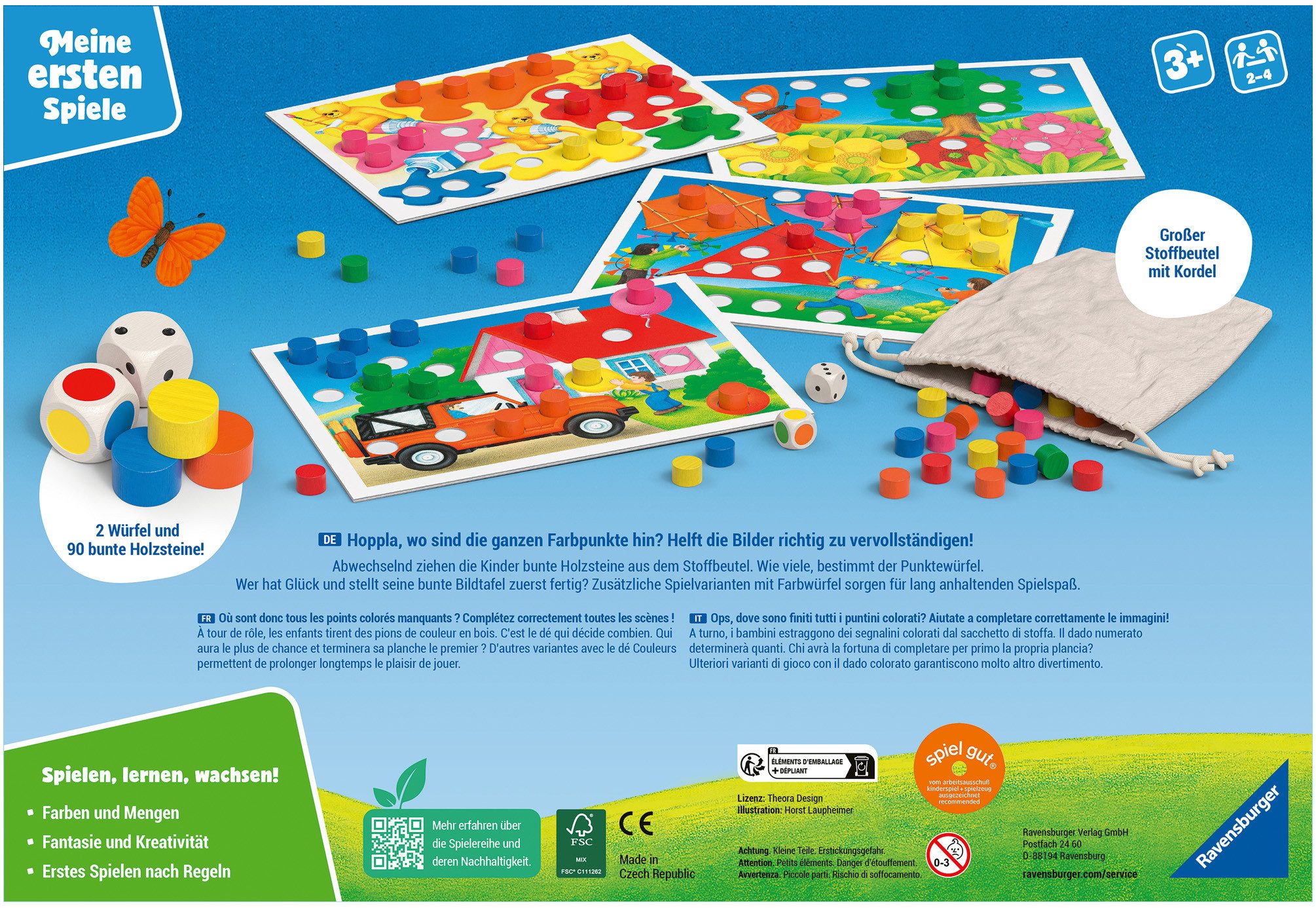 Ravensburger Spiel Quips, Kinderspiel, Made in Europe