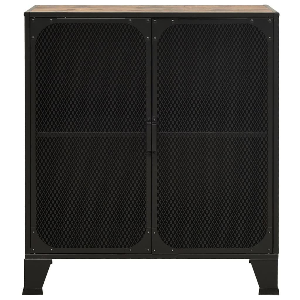 vidaXL Sideboard Aufbewahrungsschrank Rustikal Braun 72x36x82 günstig online kaufen