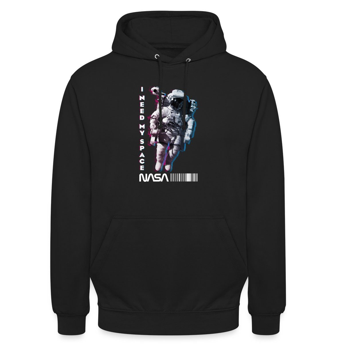 Hoodie NASA Astronaut Mit Witzigem Spruch I Need My Space Unisex Hoodie