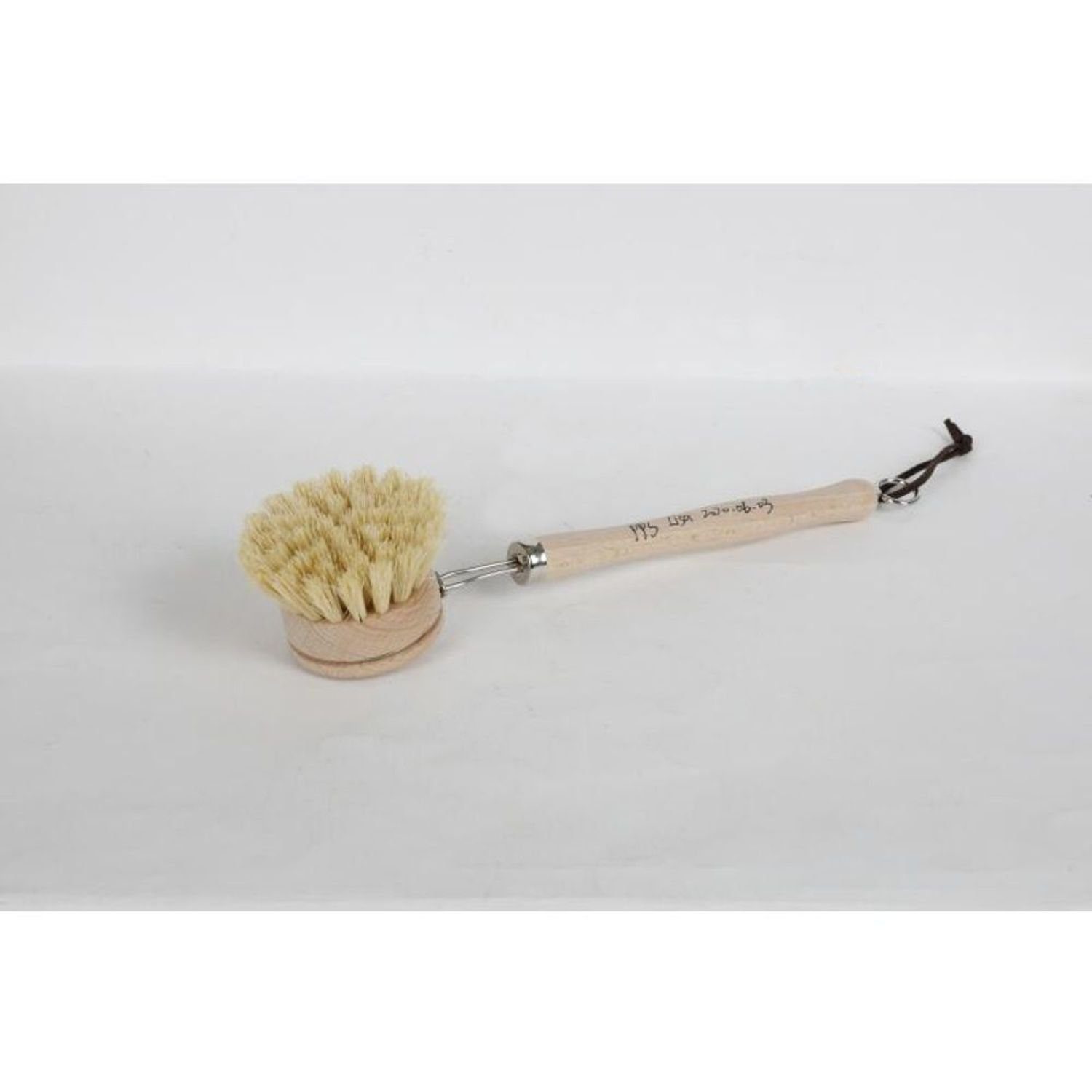 BURI Reinigungsbürste 12x Spülbürste 23x4,7cm aus Buchenholz mit Tampico-Borsten Geschirr sp