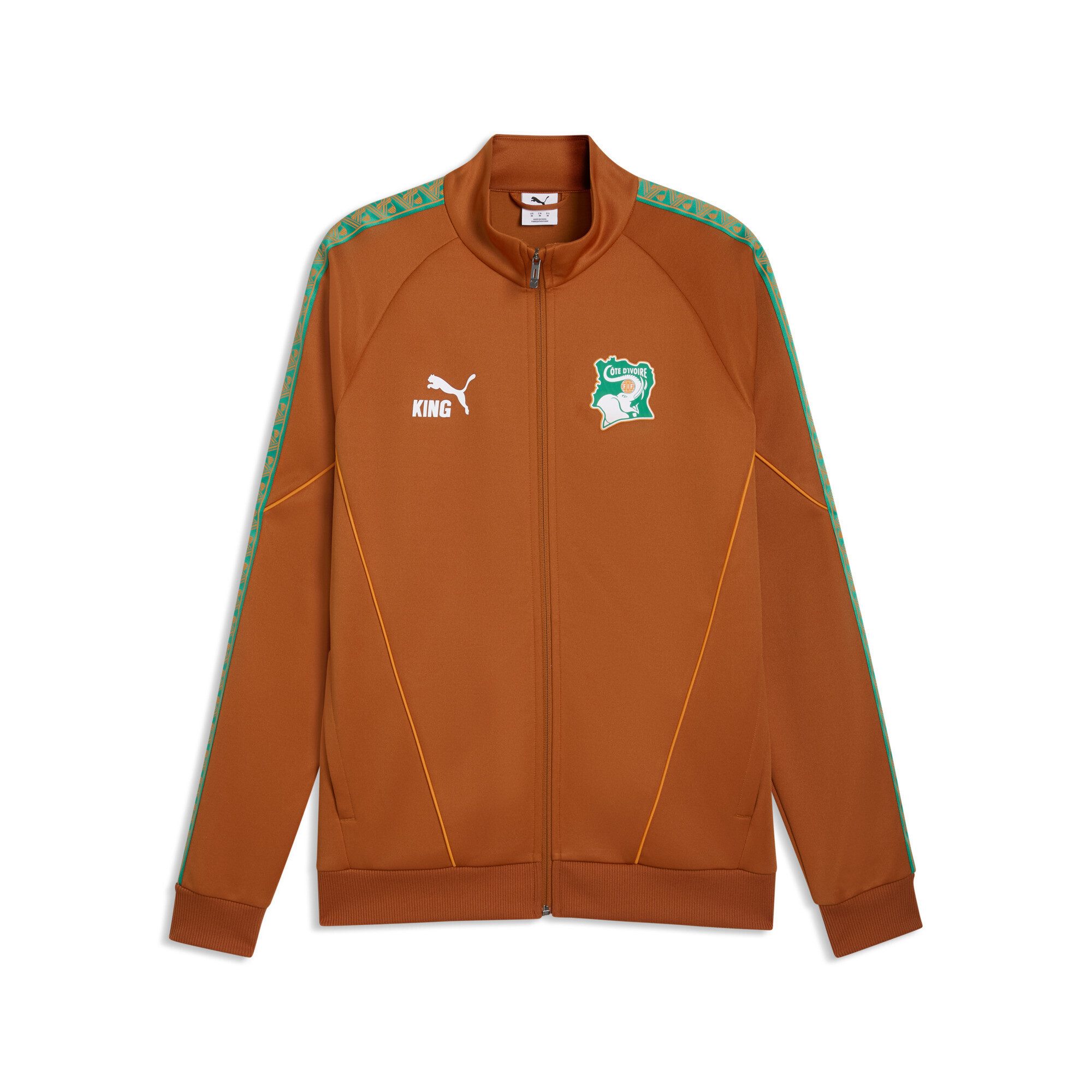 Sweatjacke Elfenbeinküste KING Anthem Jacke Herren