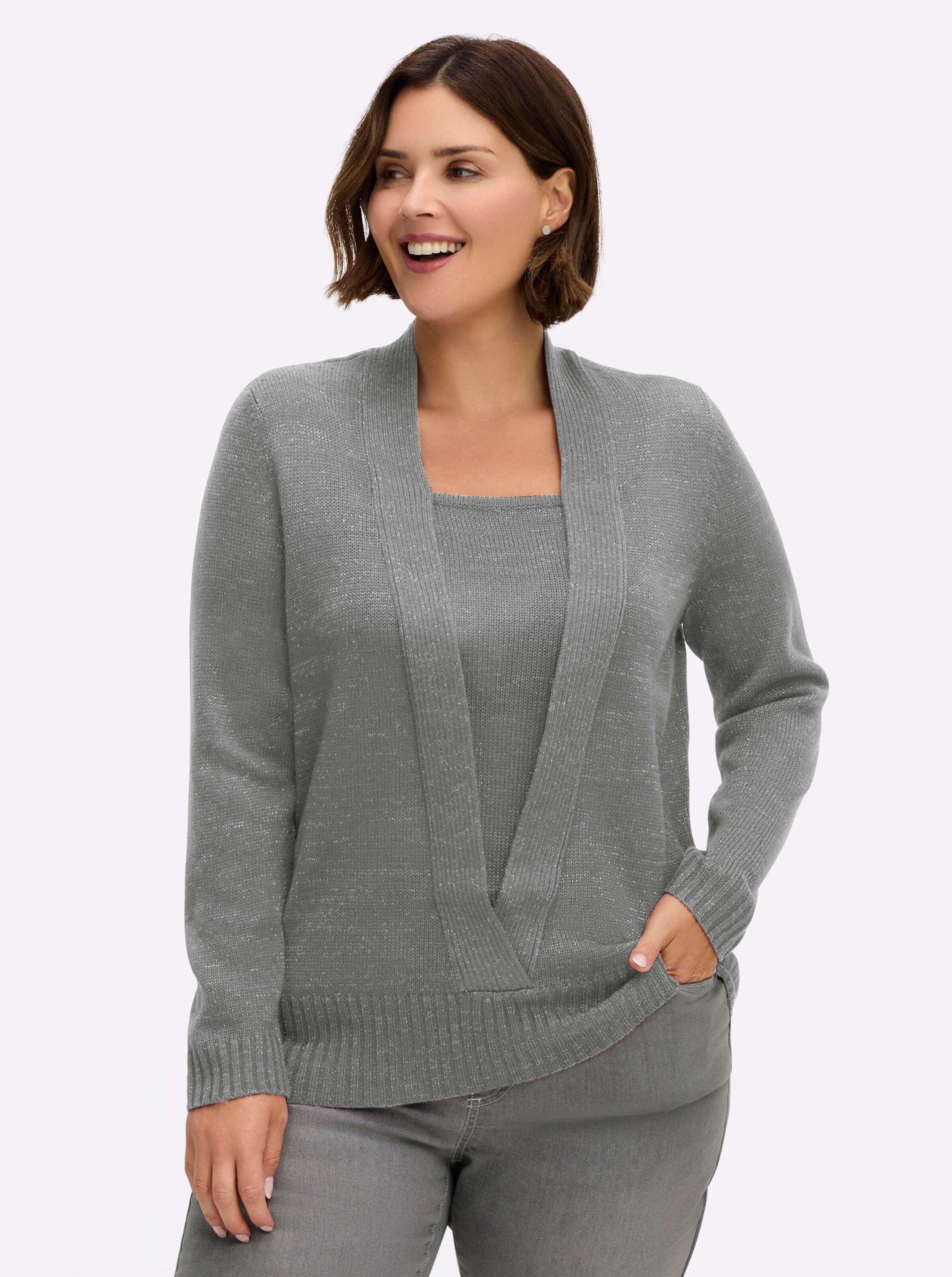 Sieh an! Strickpullover Pullover Langarm Jersey günstig online kaufen