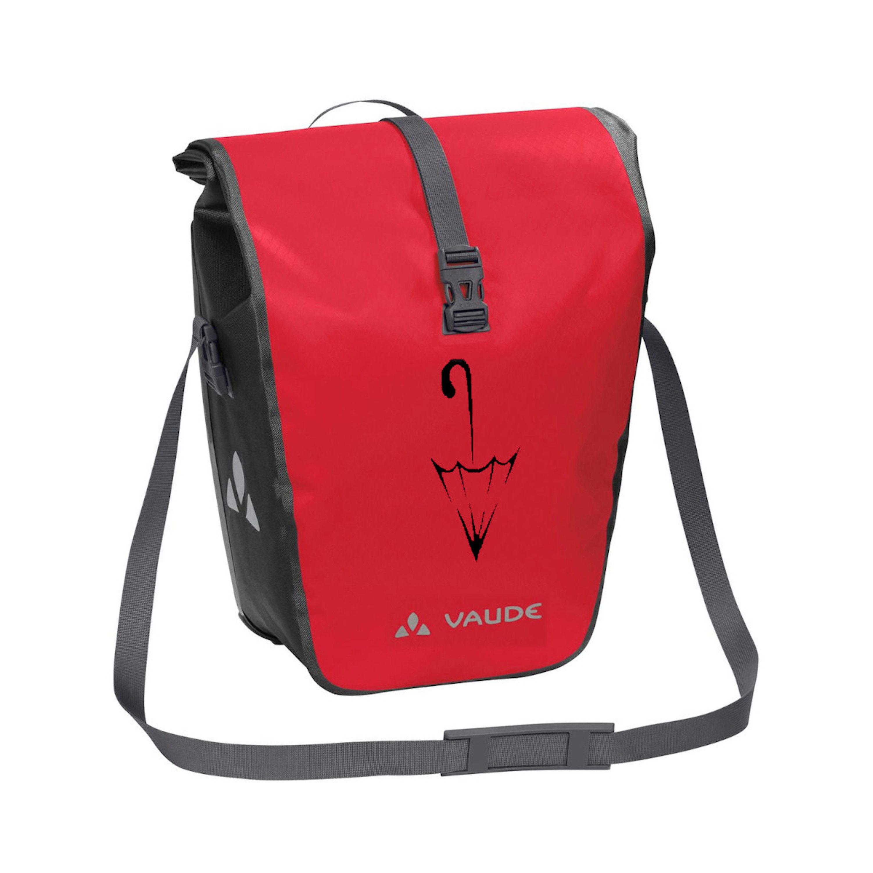 VAUDE Fahrradtasche Aqua Back Single Sondermodell mit Schirmlogo Gepäckträgertasche