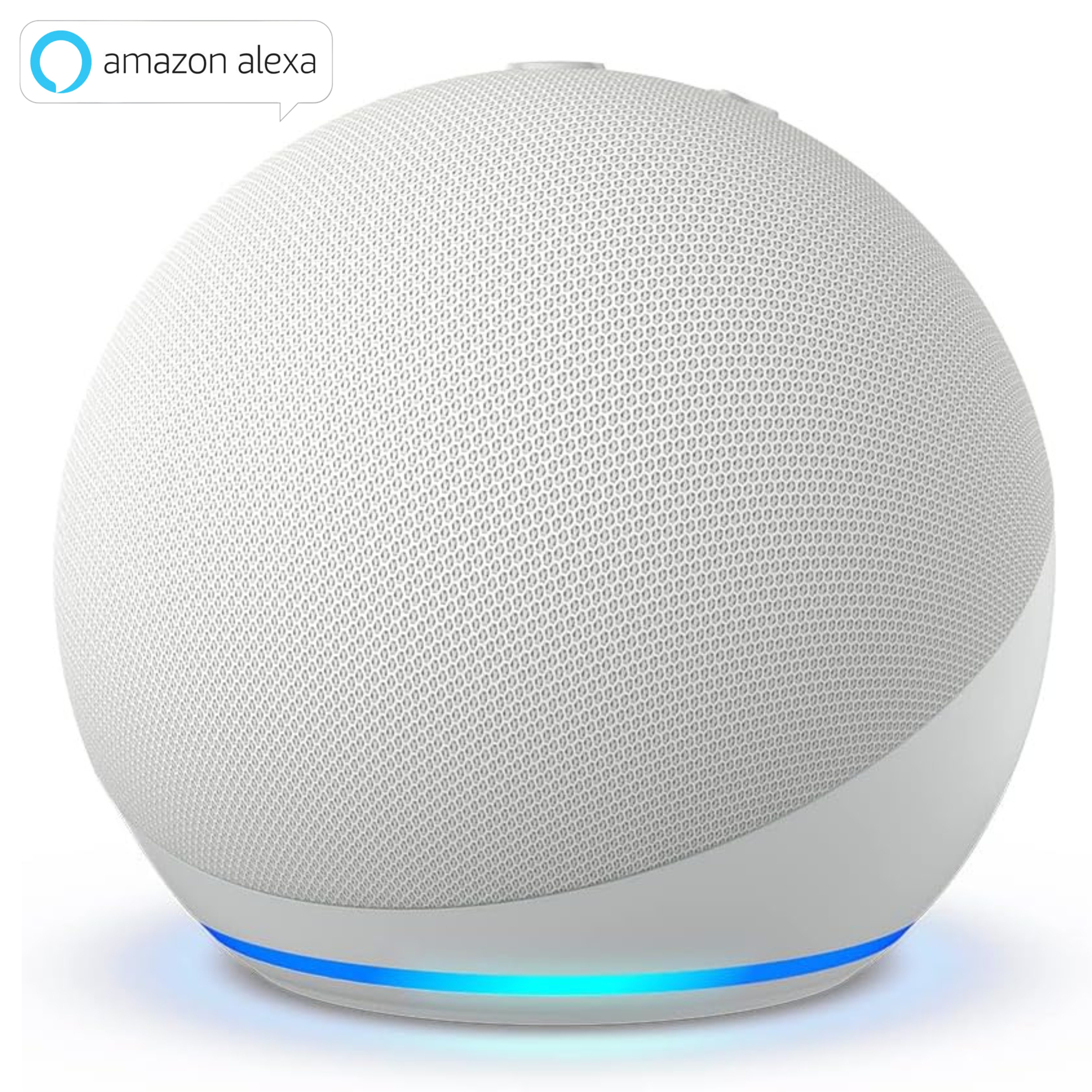 Amazon Echo Dot (Neueste Generation), Alexa mit sattem Klang Колонки (WLAN, Bluetooth, 15 W, Smart-Home-Steuerung, Präzise Stimmerkennung)