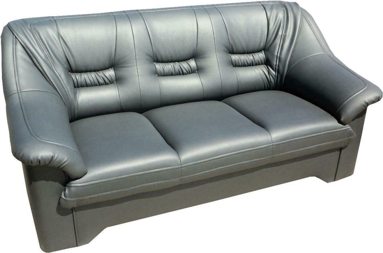 JVmoebel Sofa Moderne Graue Sitzgarnitur 3+2+1 Sitzer Set Polstersofa Couch Neu, Made in Europe