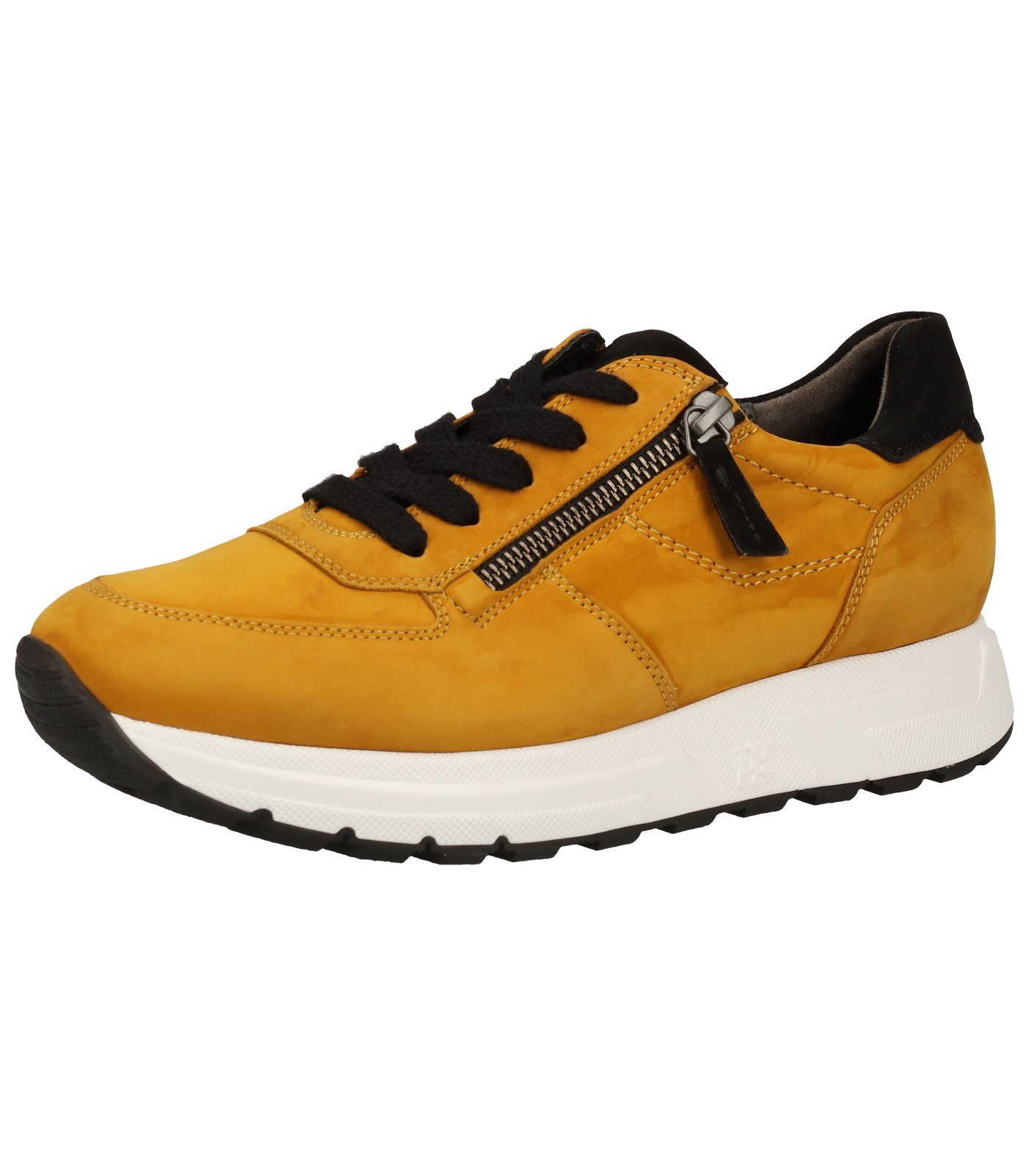 Paul Green Sneaker Nubukleder Curry Sneaker