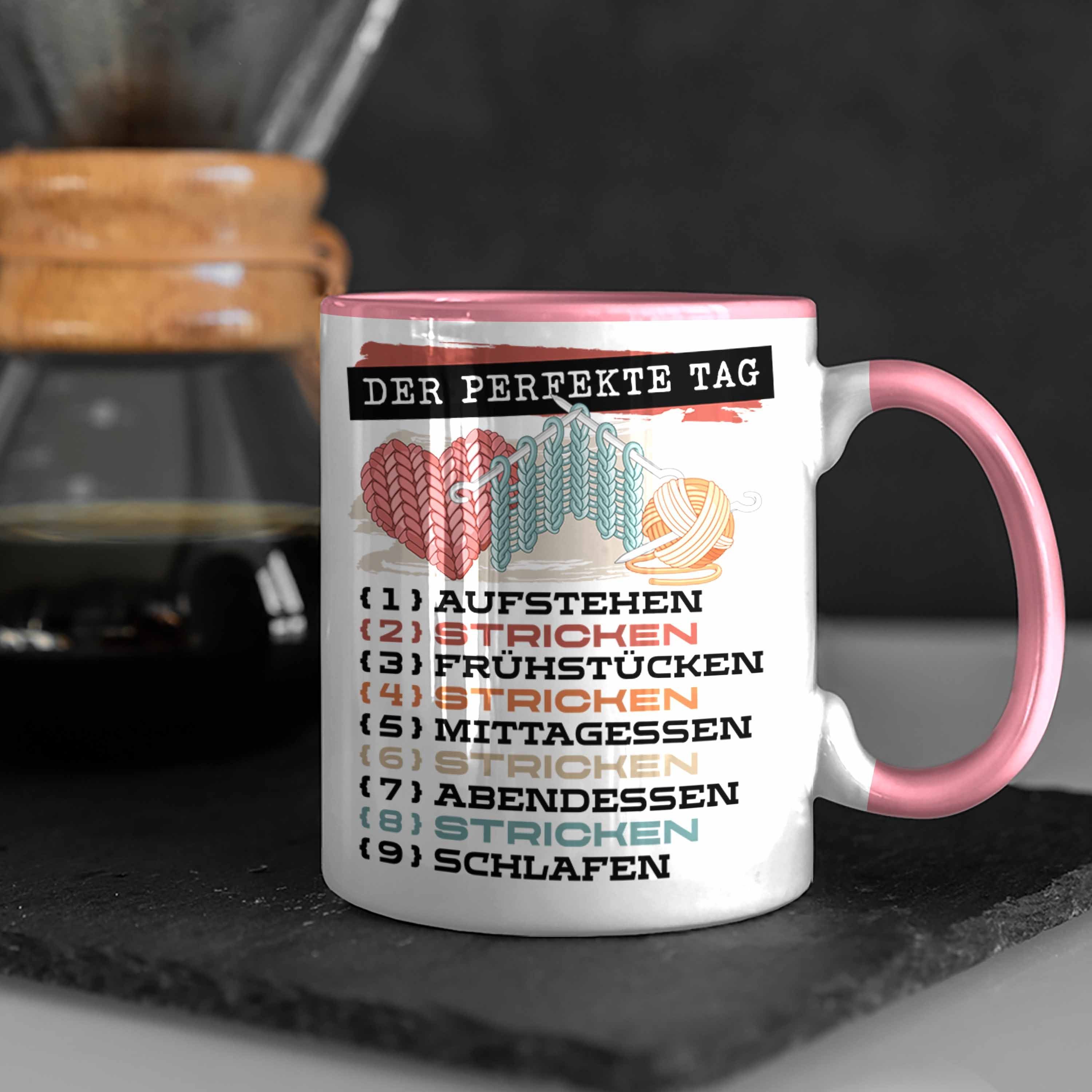 - Tag Stricken Perfekte Rosa Trendation Der Tasse Tasse Trendation Geschenk Häckeln Becher G