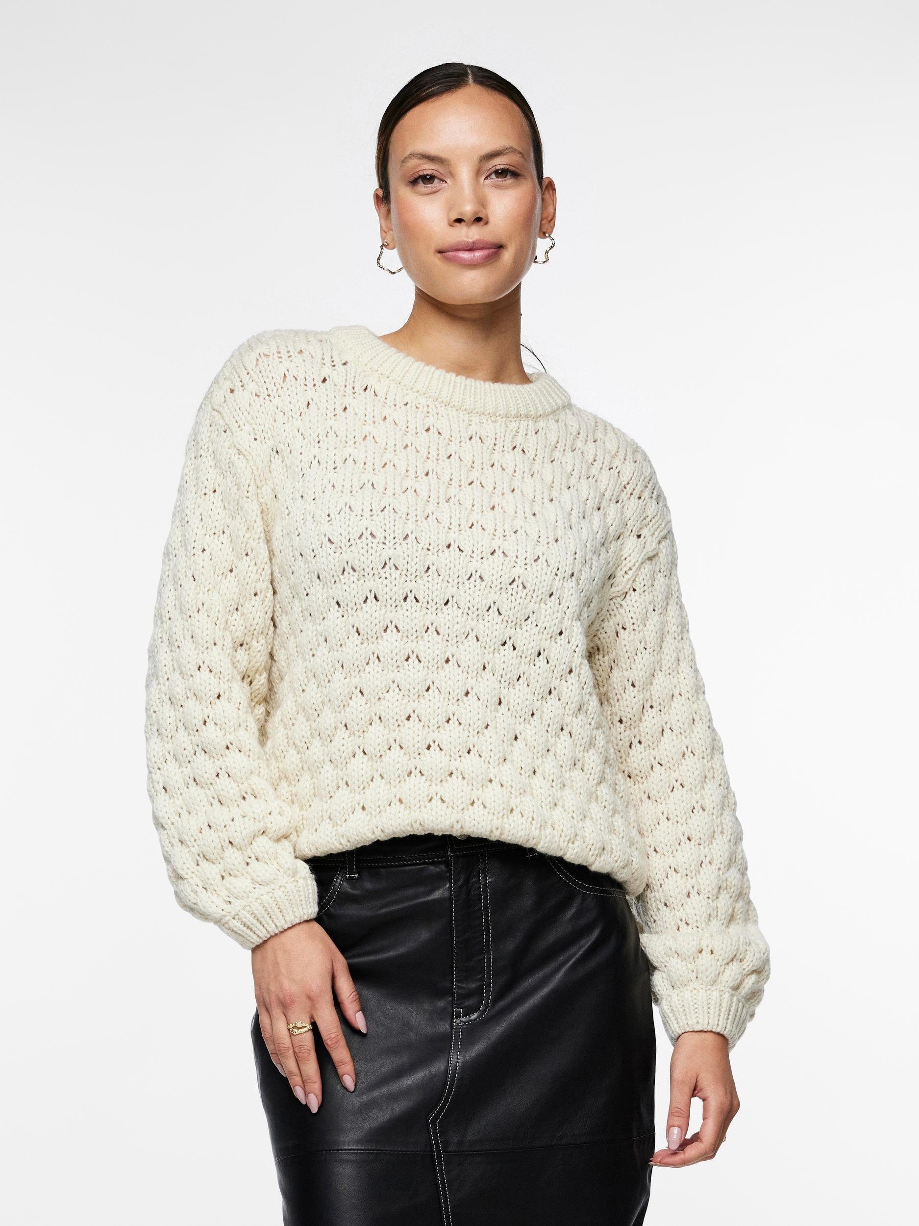 Strickpullover YASBUBBA LS KNIT PULLOVER S. NOOS