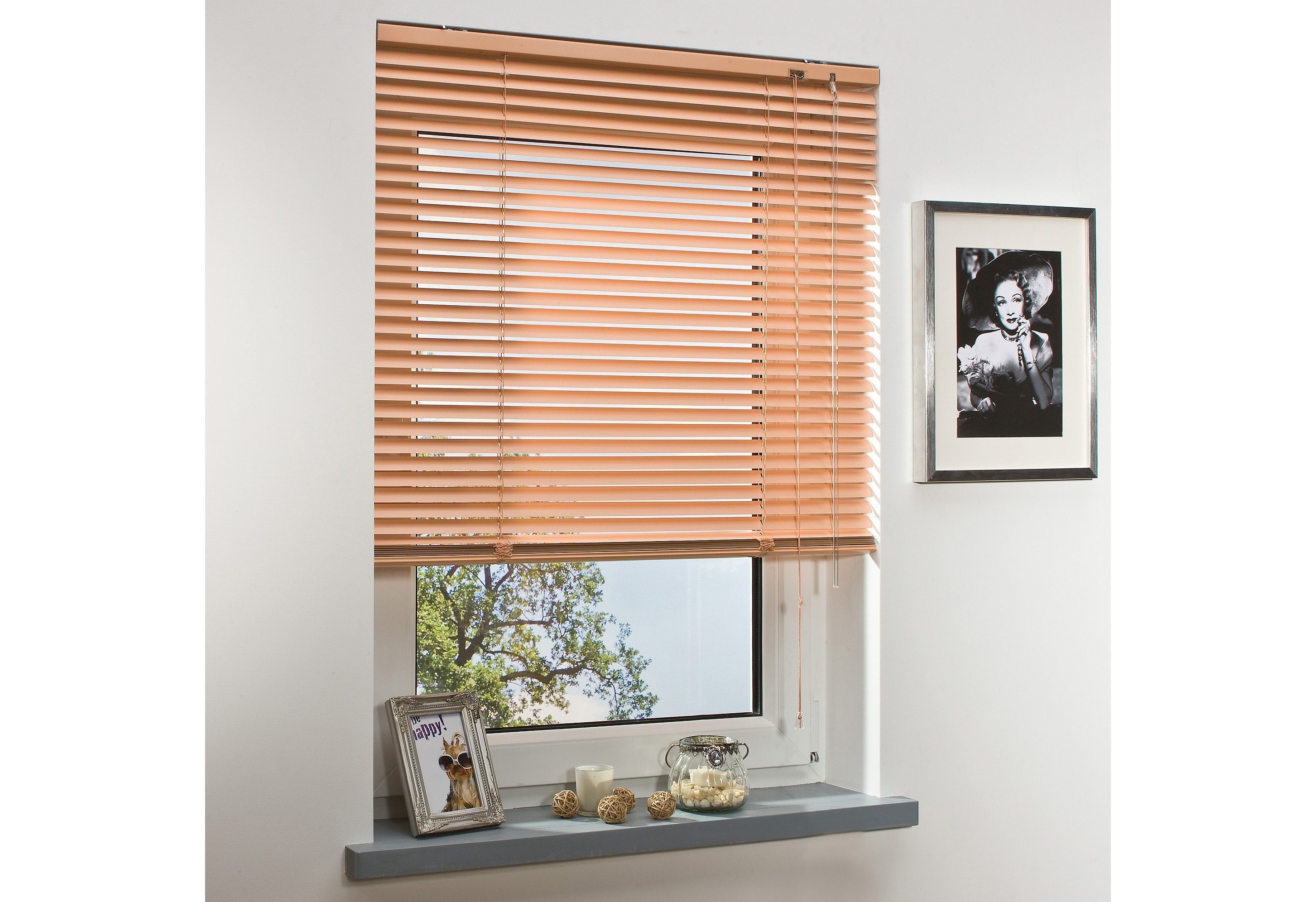 Liedeco Jalousie Aluminium-Jalousie, mit Bohren, freihängend, günstig online kaufen