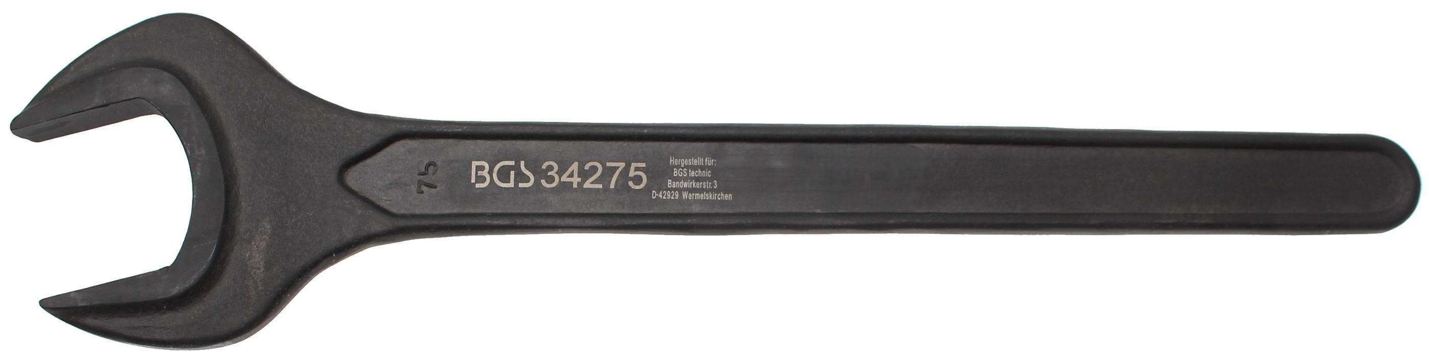technic SW DIN 75 Maulschlüssel Einmaulschlüssel, 894, mm BGS