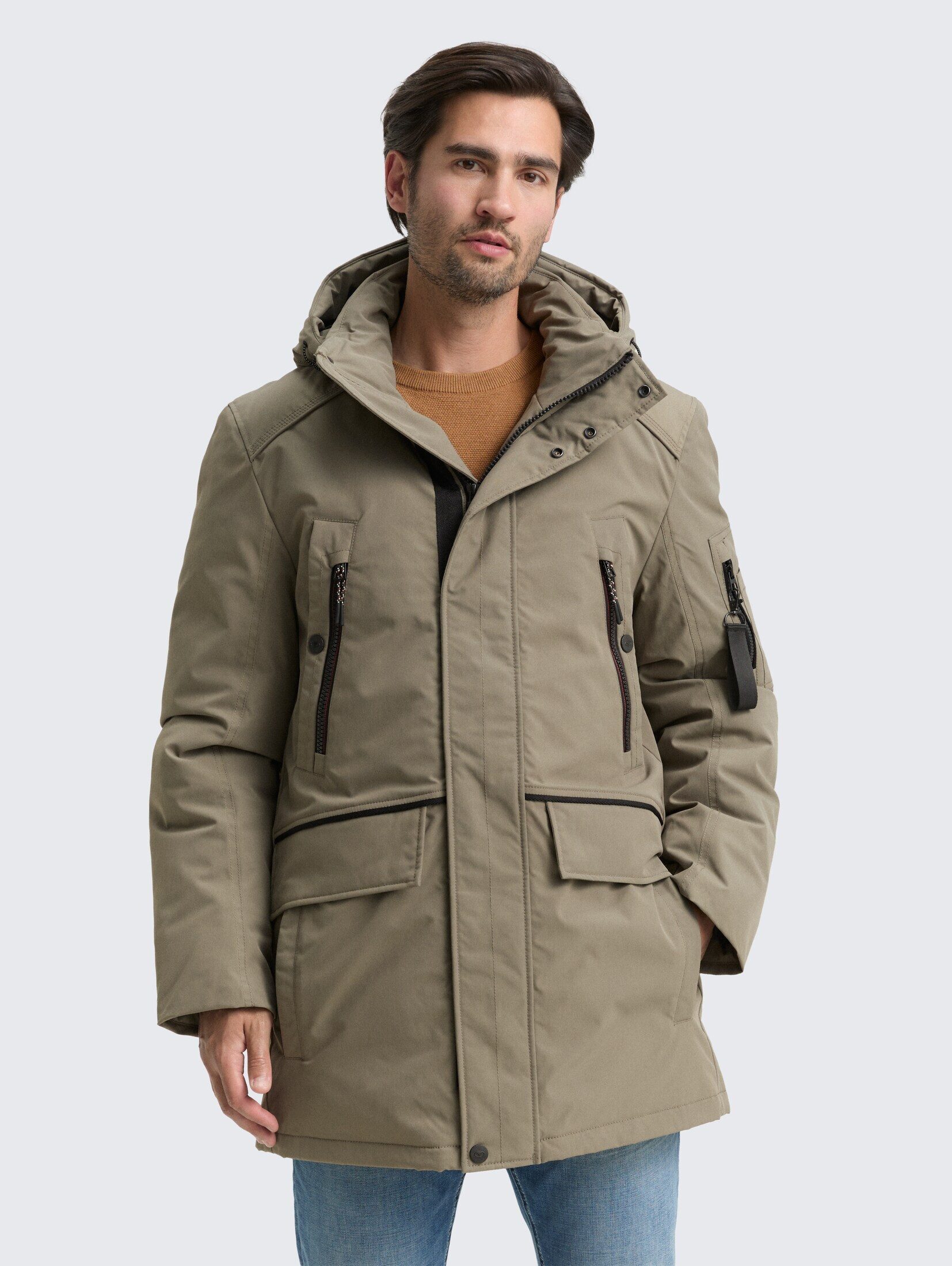 TOM TAILOR Wintermantel Куртки Arctic Parka mit abnehmbarer Kapuze