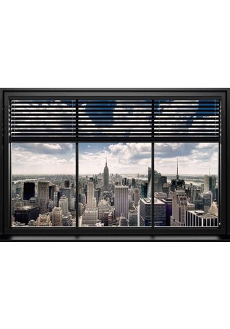 PLACES OF STYLE Картина »New York - window blind...