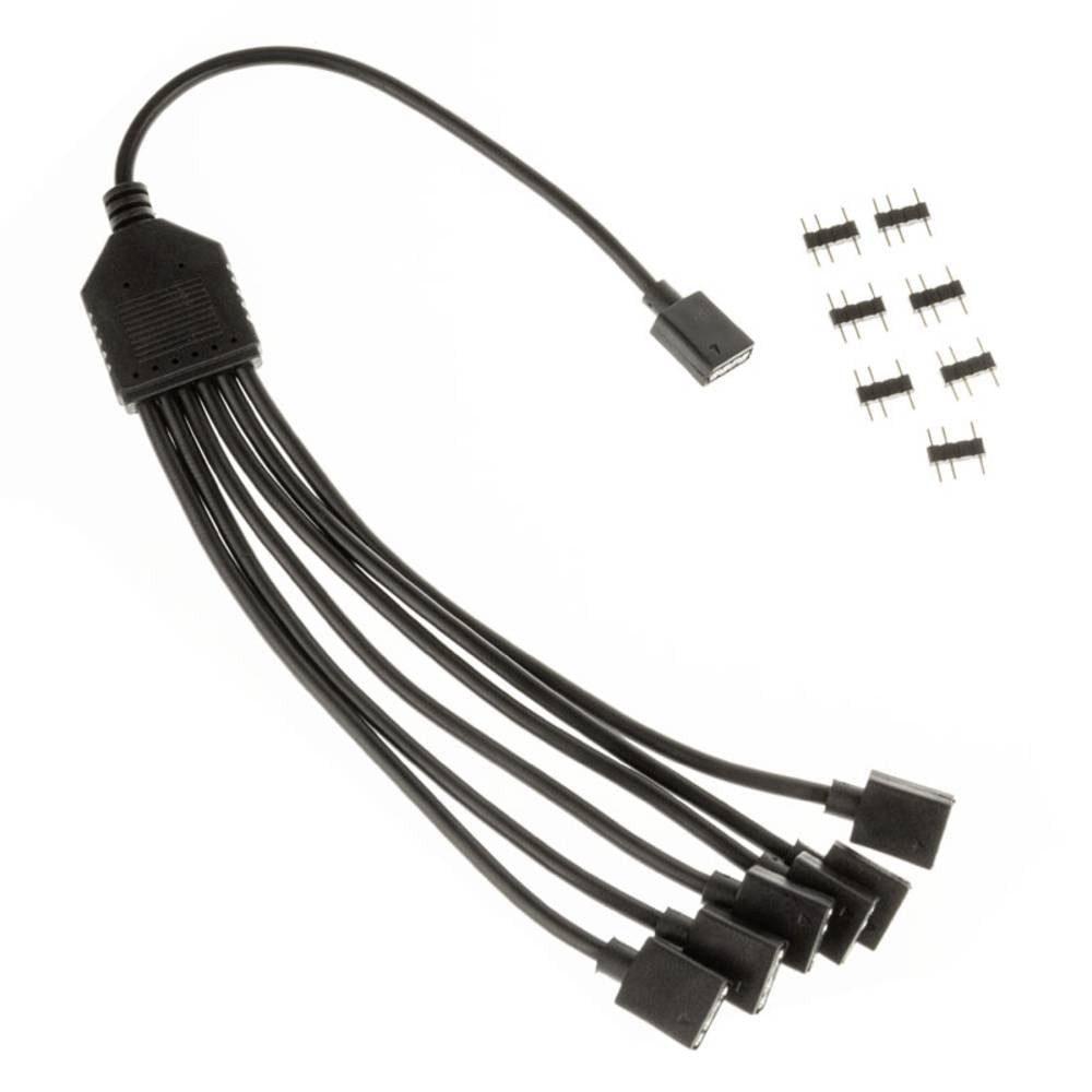 ARGB 1-6 Splitterkabel - 30 cm Stromkabel