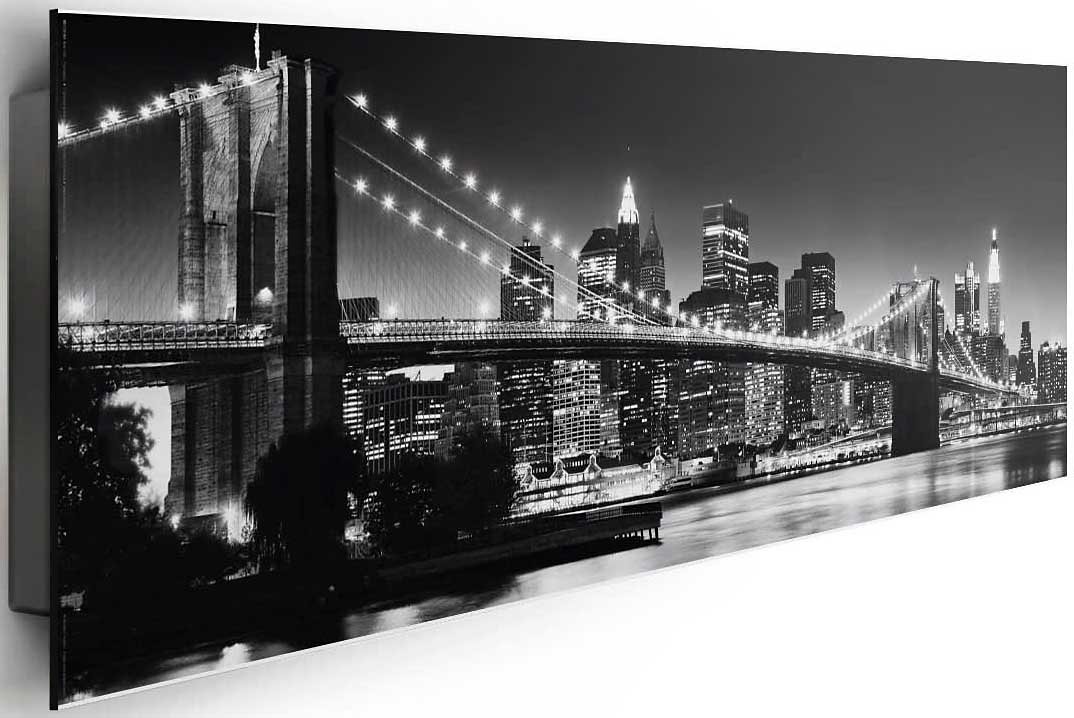 Reinders! Bild »New York - Brooklyn Bridge black &«, 90/30 cm-kaufen