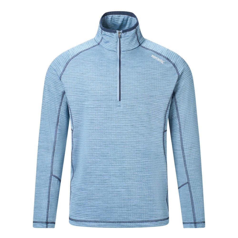 Regatta Langarmshirt Regatta Yonder II Fleece mit halblangem Reißverschluss Herre