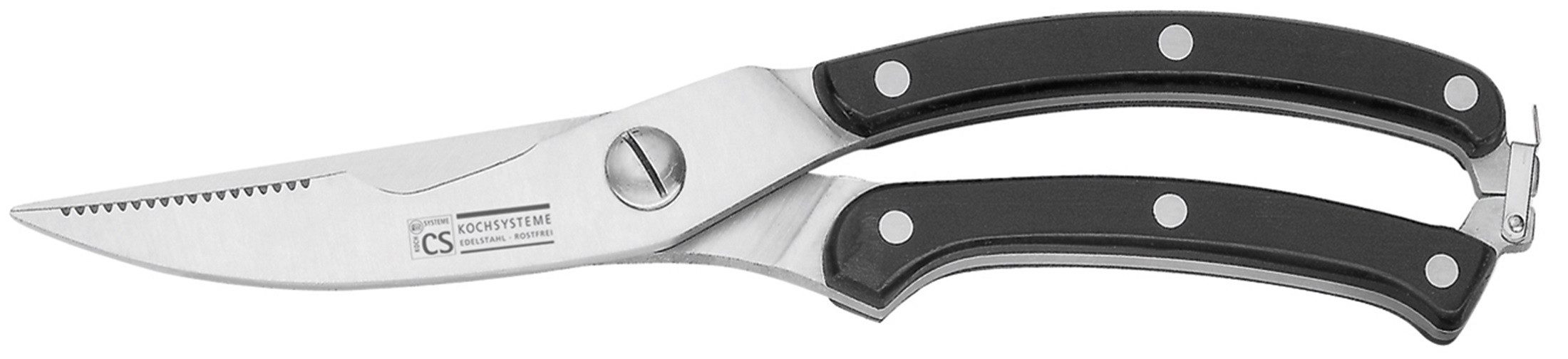 CS Koch-Systeme Geflügelschere PREMIUM, 24 cm, (1-tlg), perfekt ausbalanciert für präzises Schneiden