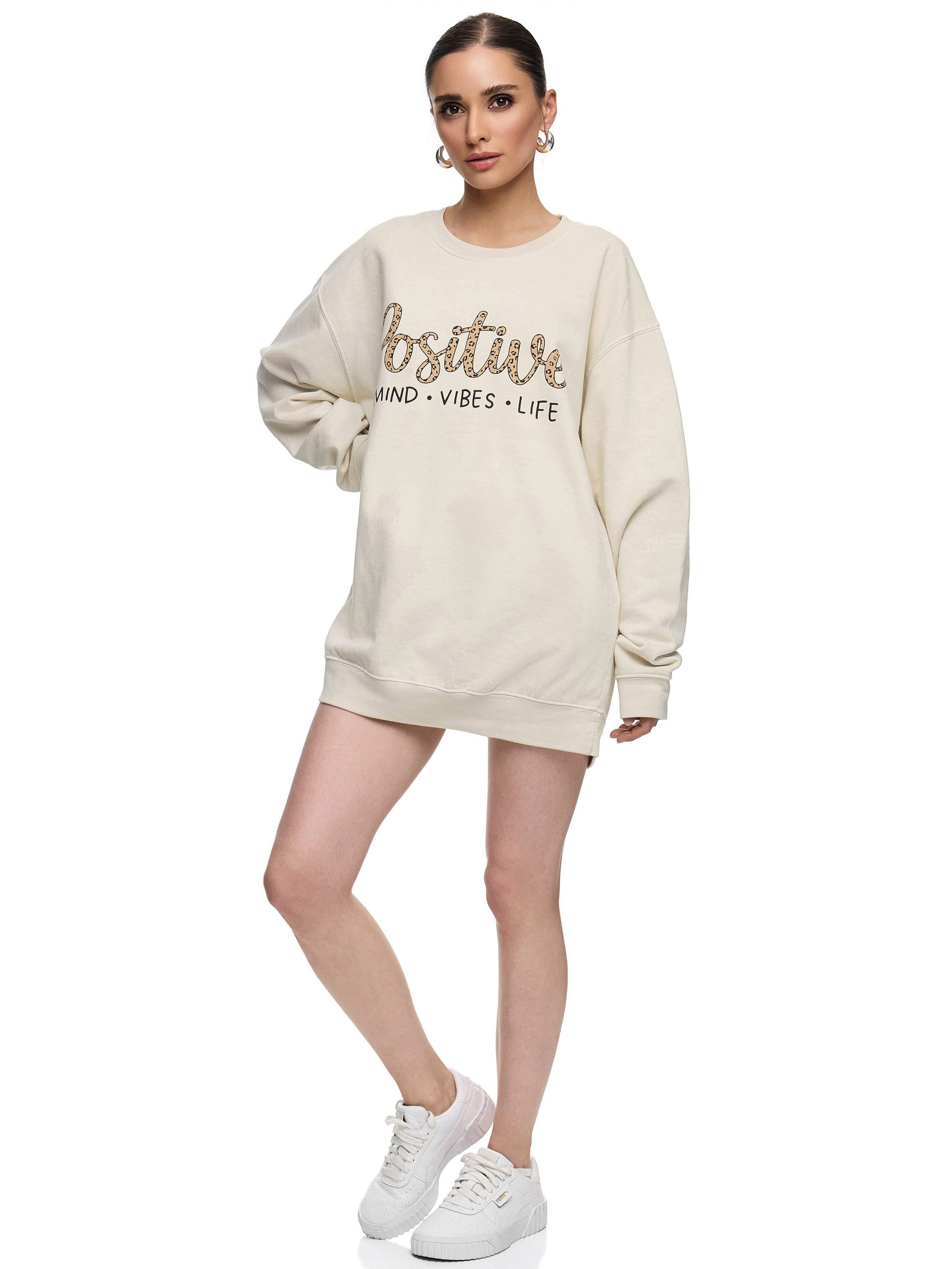 Worldclassca Sweatshirt Worldclassca Oversized Sweatshirt POSITIVE günstig online kaufen