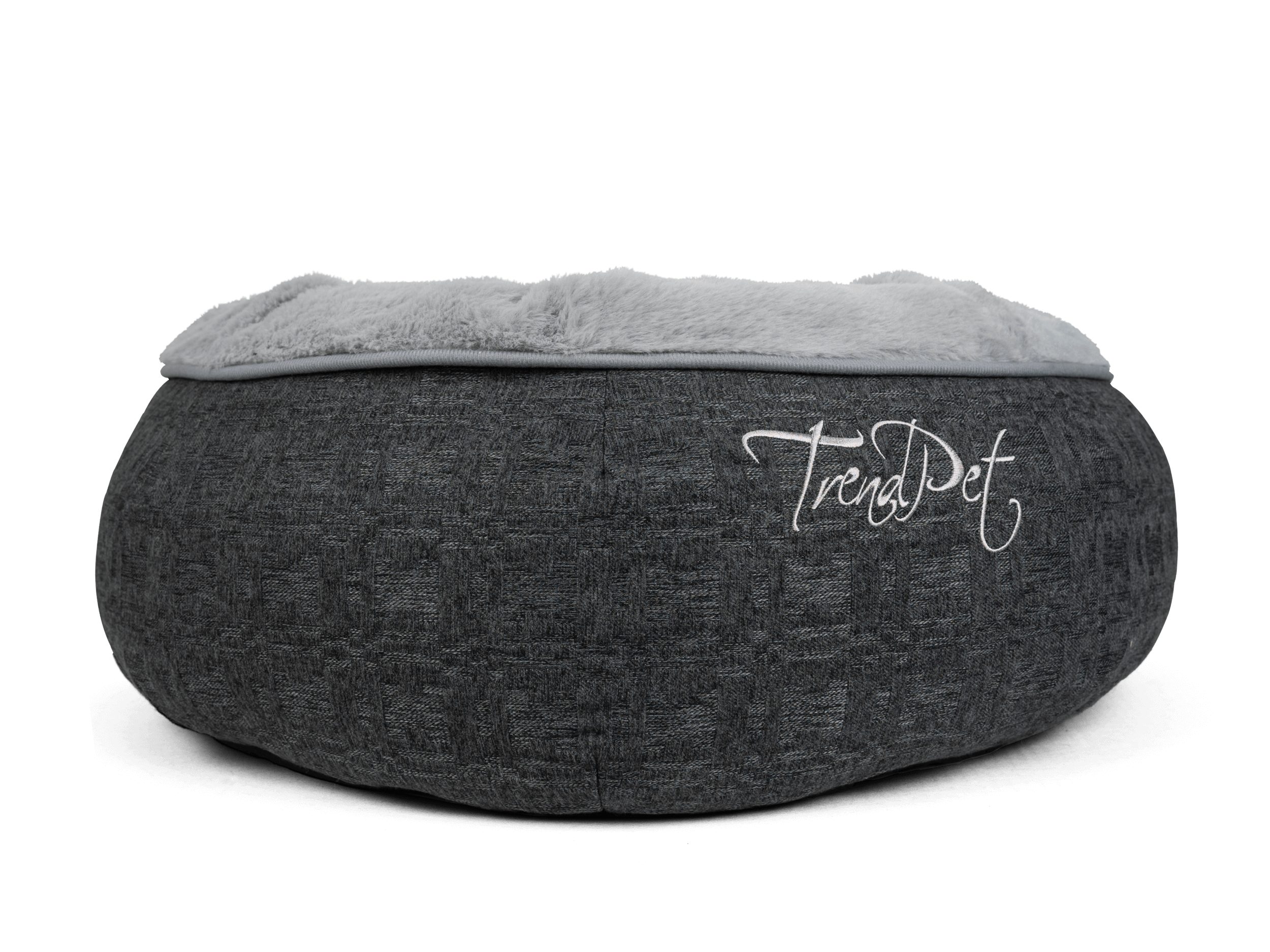 TrendPet Tierbett LunaBed Grau, 100% Polyester, in 2 Größen erhältlich
