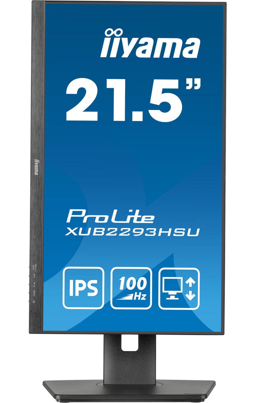 Iiyama XUB2293HSU-B7 TFT-Monitor (1920 x 1080, 1 ms Reaktionszeit, 100 Hz, IPS Panel)