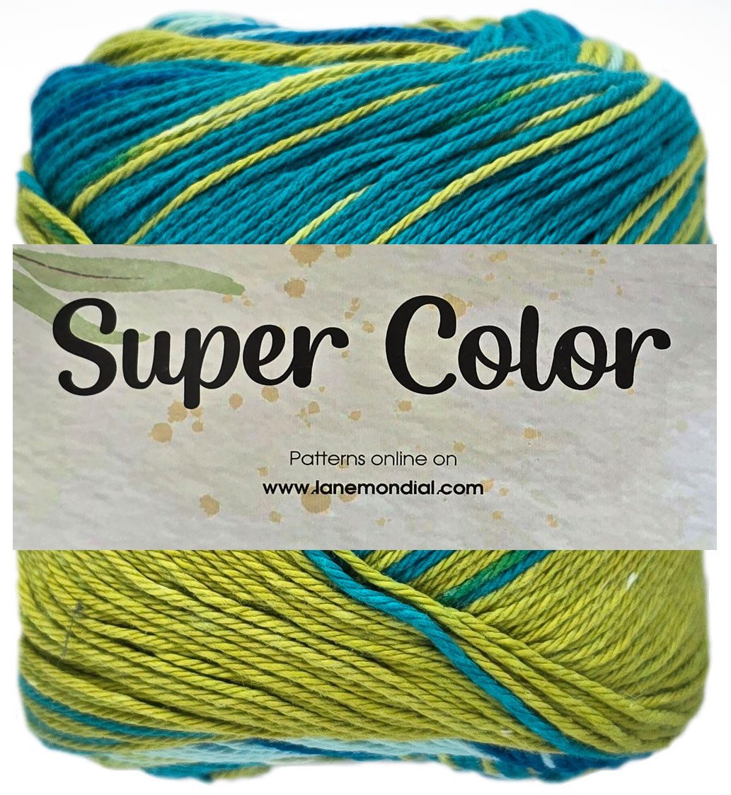 Mondial 100 Gramm Mondial Super Color 446 Häkelwolle