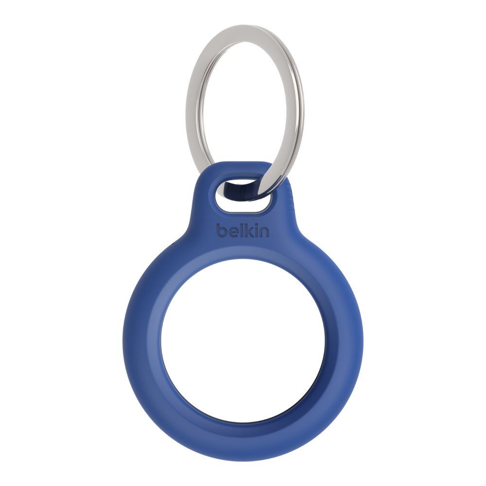 Belkin Schlüsselanhänger Secure Holder Schlüsselanhänger blau AirTag (1-tlg) für Apple