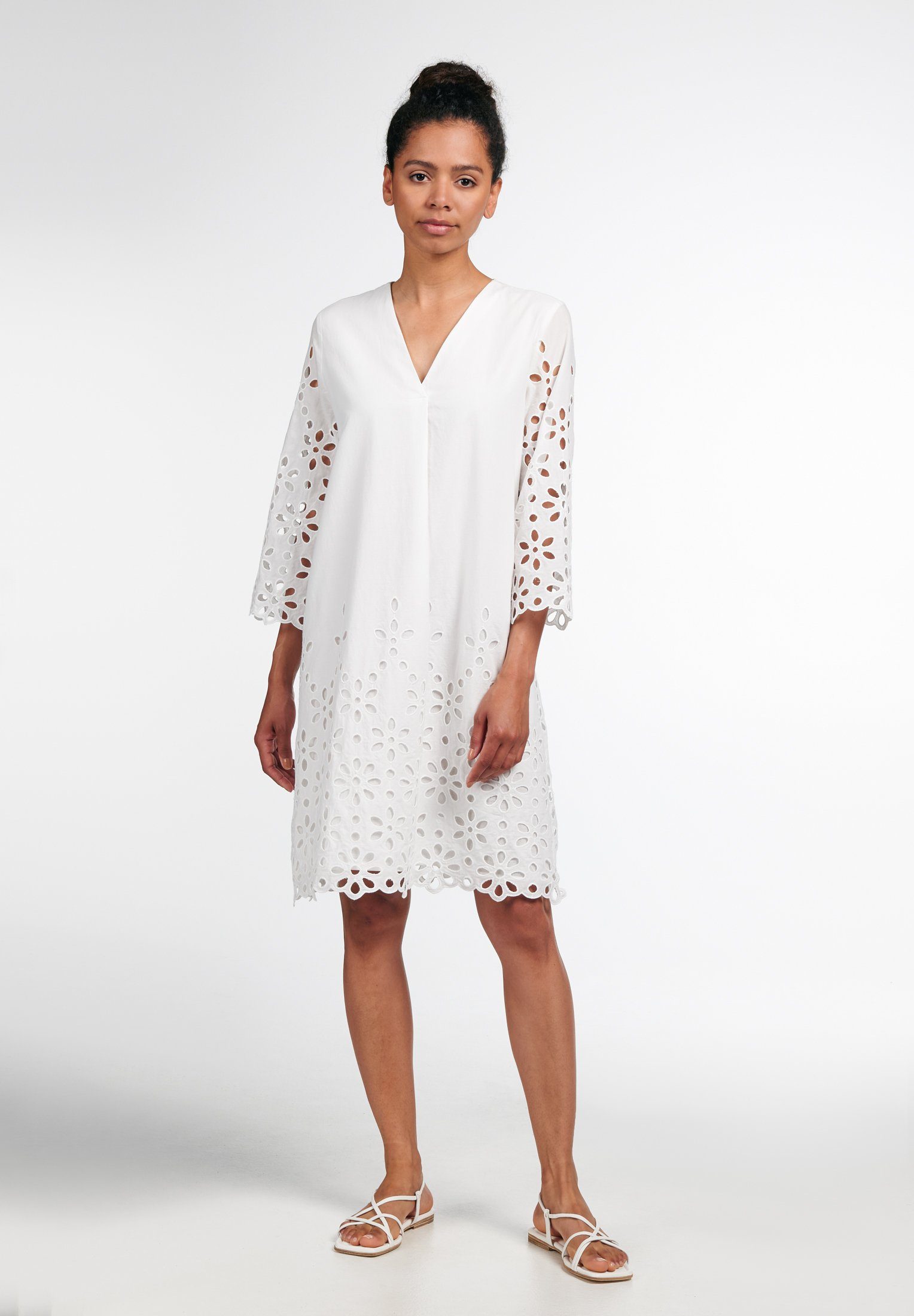 Eterna Spitzenkleid LOOSE FIT