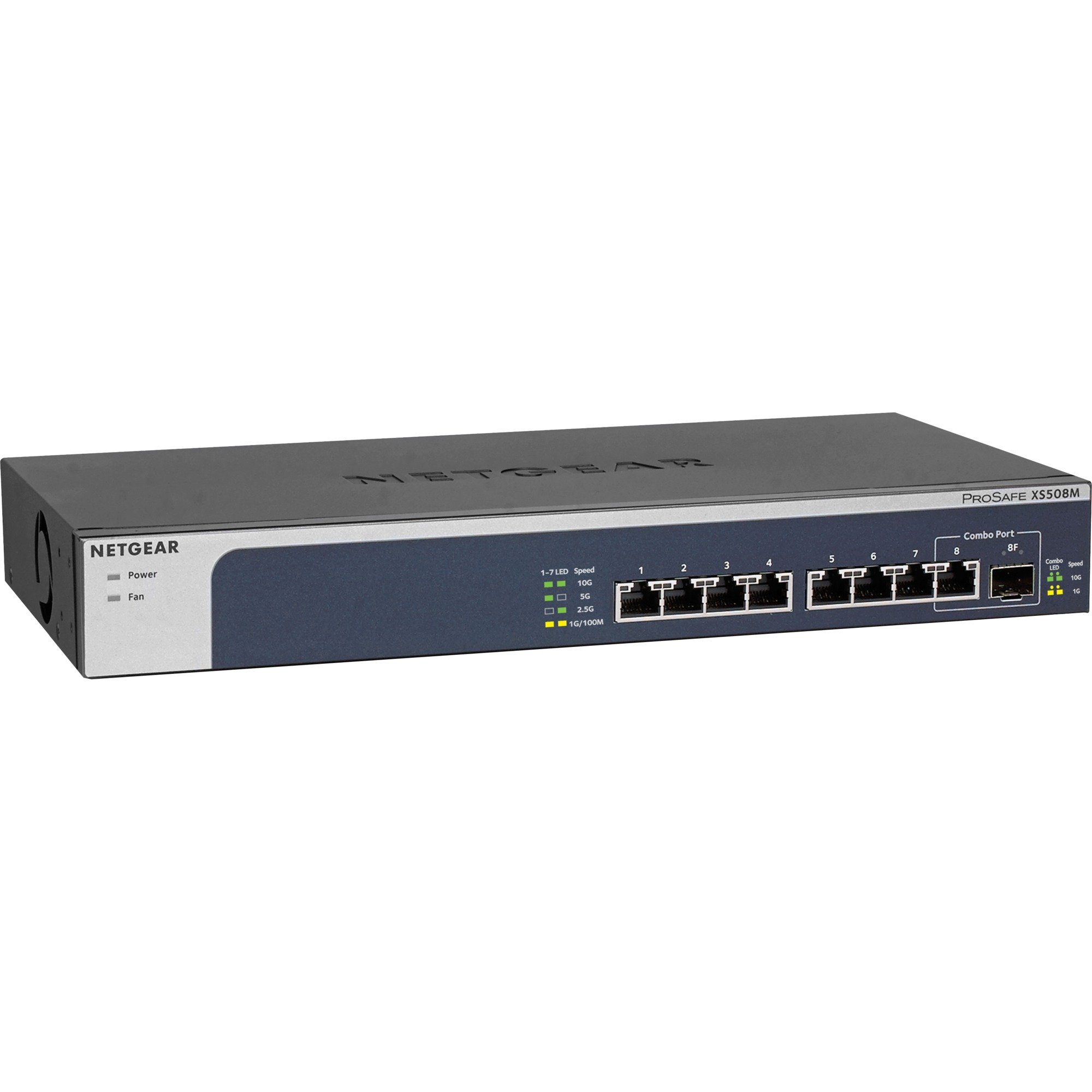 NETGEAR Netgear XS508M, Switch Netzwerk-Switch | Router