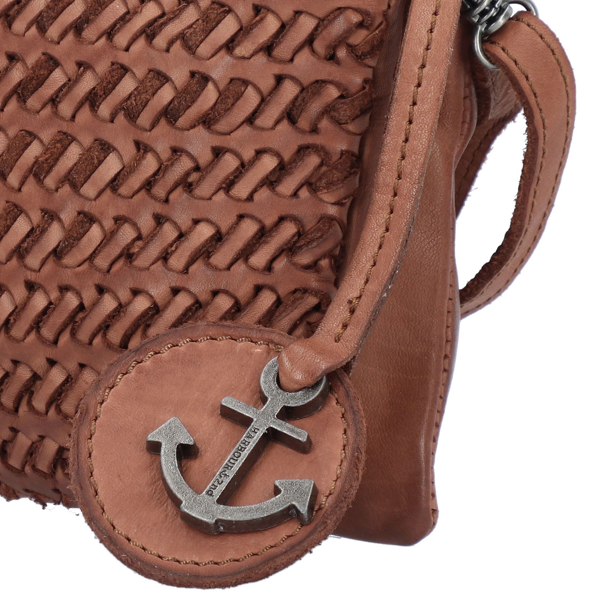 HARBOUR 2nd Schultertasche Soft Weaving, Leder