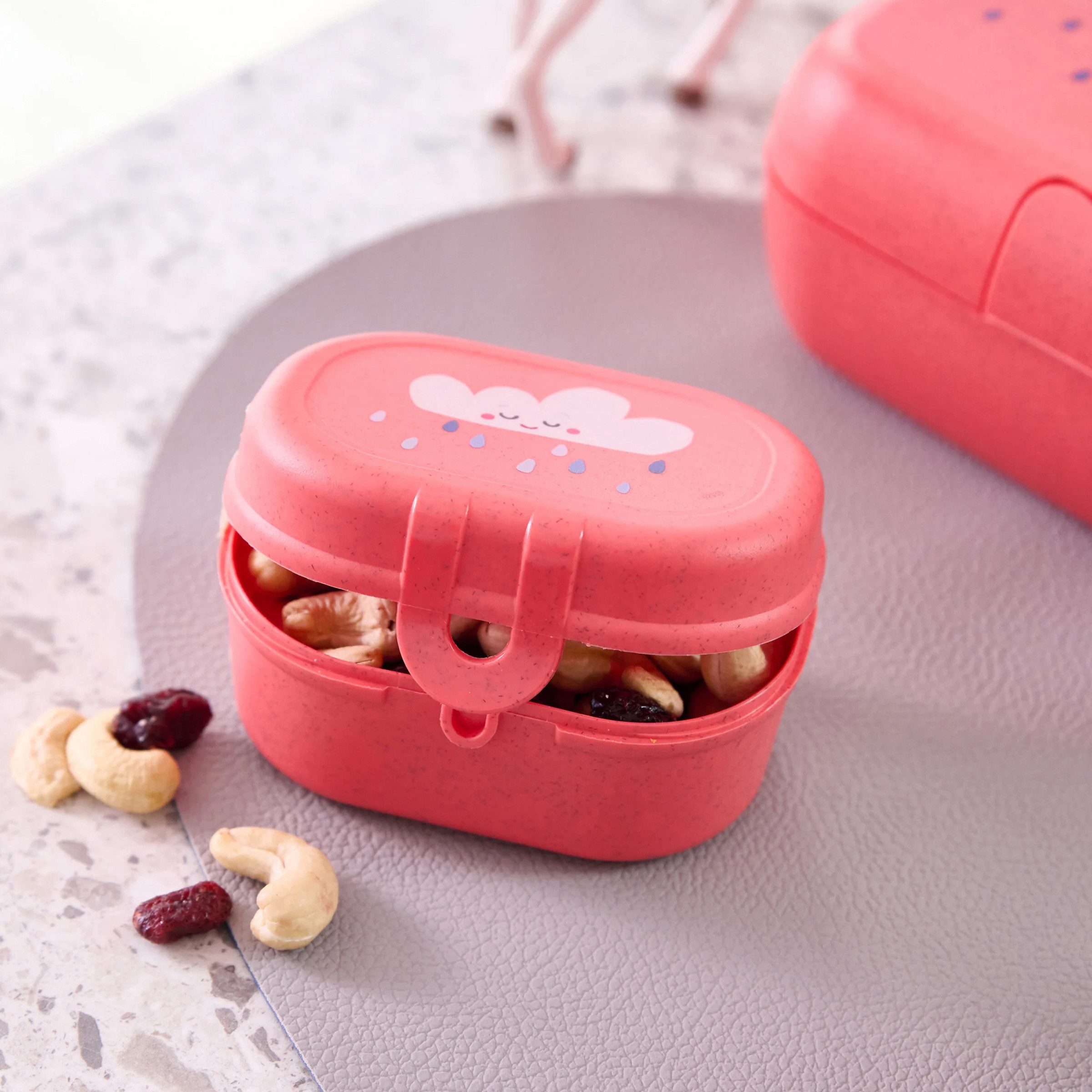 KOZIOL Lunchbox Snackbox für Kinder PASCAL MINI DREAMS, KOZIOL, Kunststoff, (einzeln, einzeln)
