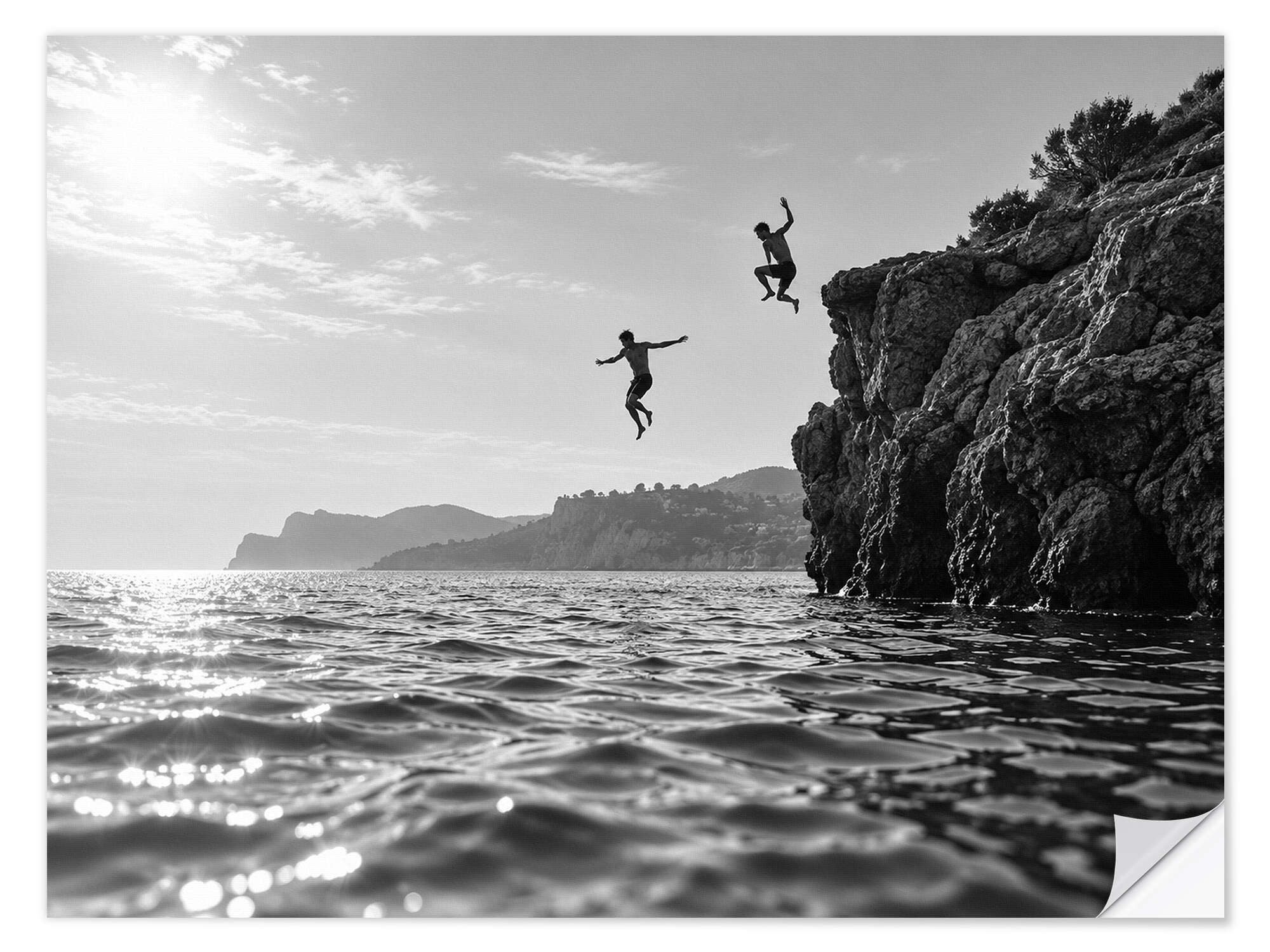 Posterlounge Wandbild Gemeinsam mutig, Iconic Photo Collection, erhältlich als Poster, Leinwandbild, Wandsticker oder Acrylglasbild