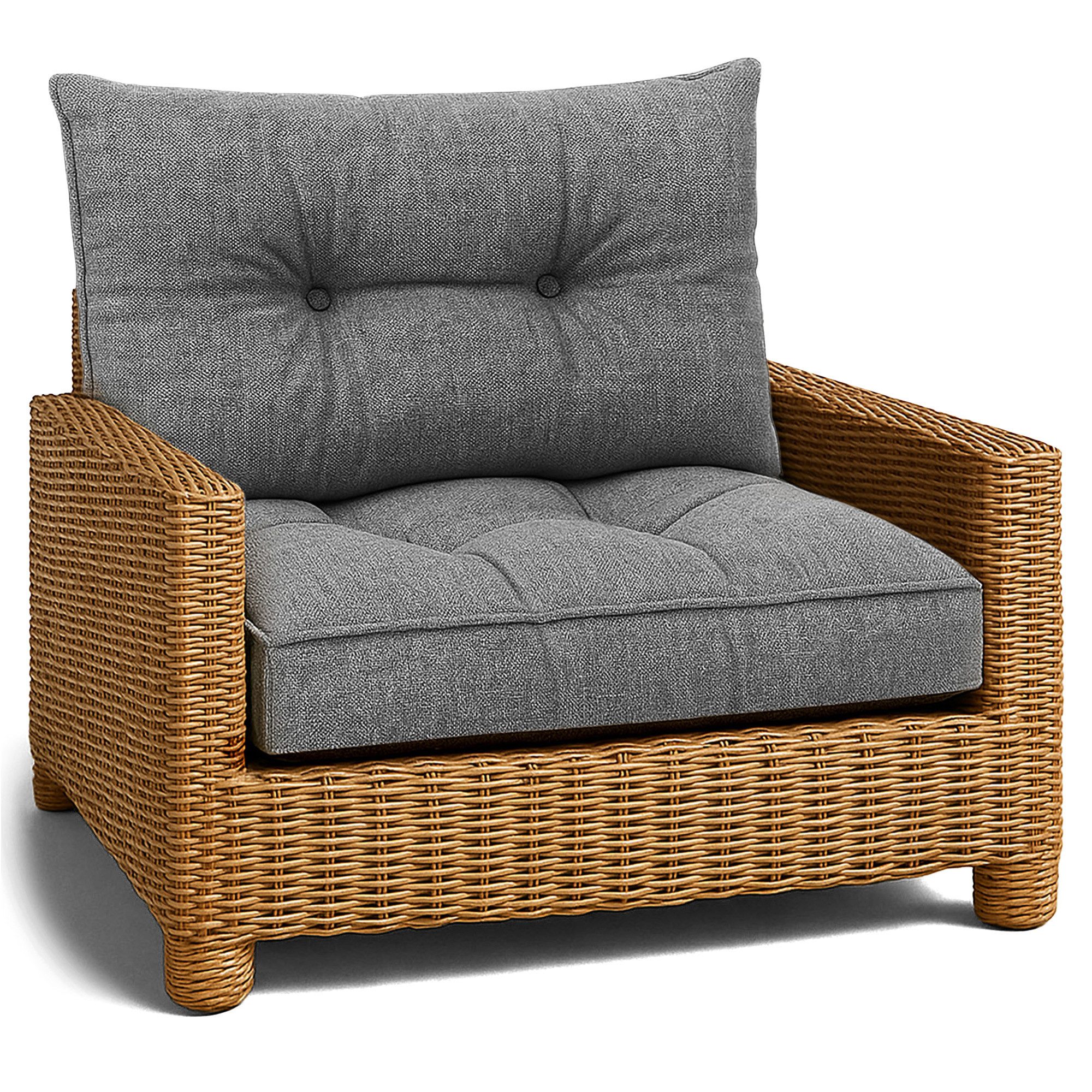 Amazinggirl Sitzkissen Polster für Gartenmöbel - Lounge Kissen Outdoor