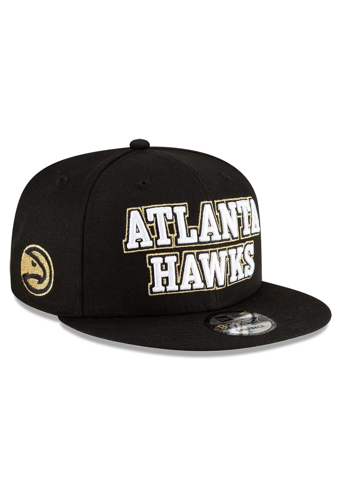 New Era 9Fifty HAWKS NBA20 Snapback Cap City Snapback Era Cap Schwarz Off New ATLANTA