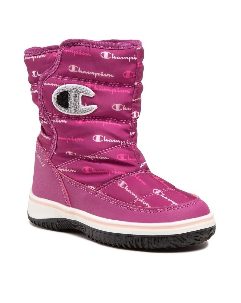 Champion Flakey G (warm und wasserdicht) pink Kinder Winterstiefel