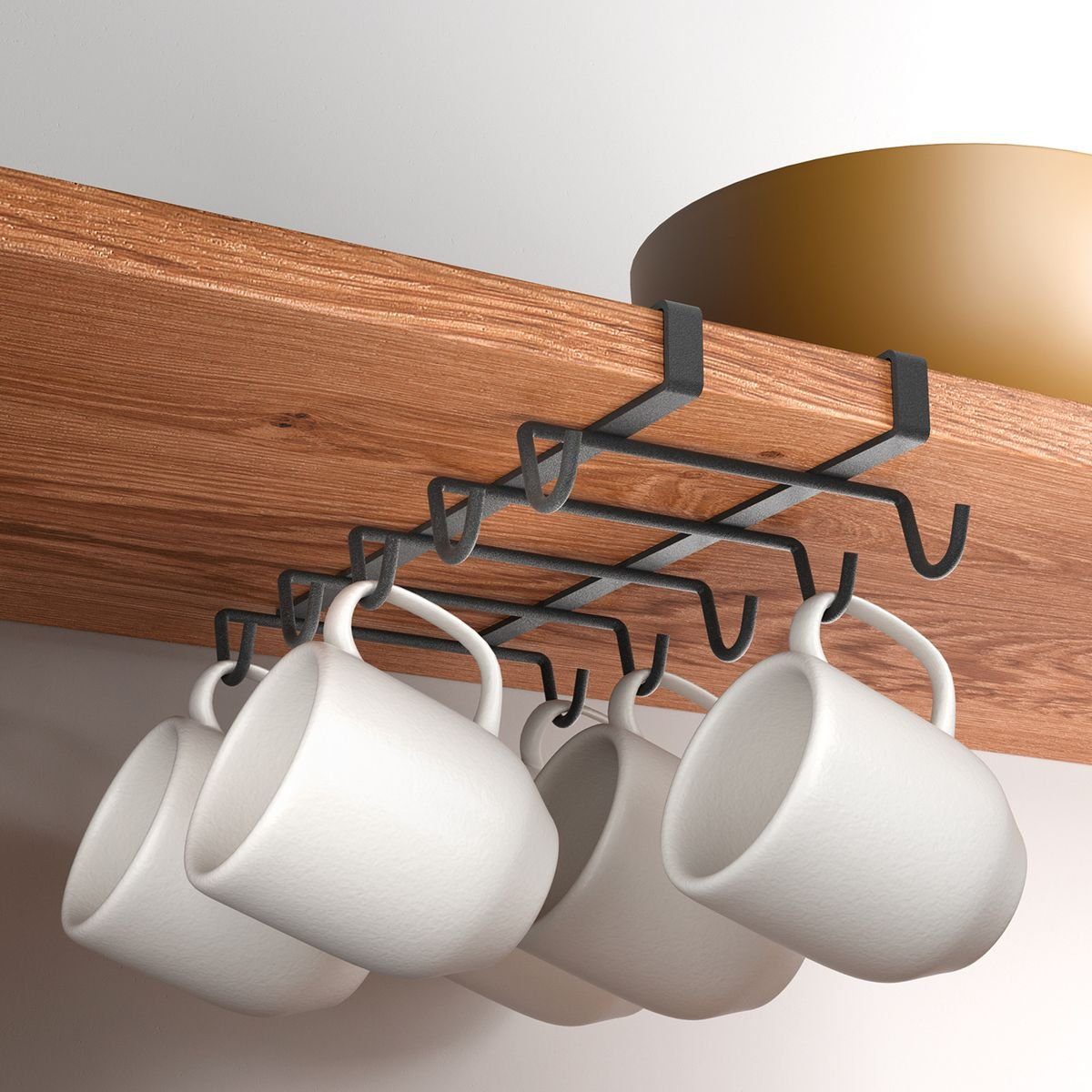 Gravidus Gläserhalter Becherhalter Schrankeinsatz Unterbau Aufhängung Aufhä günstig online kaufen