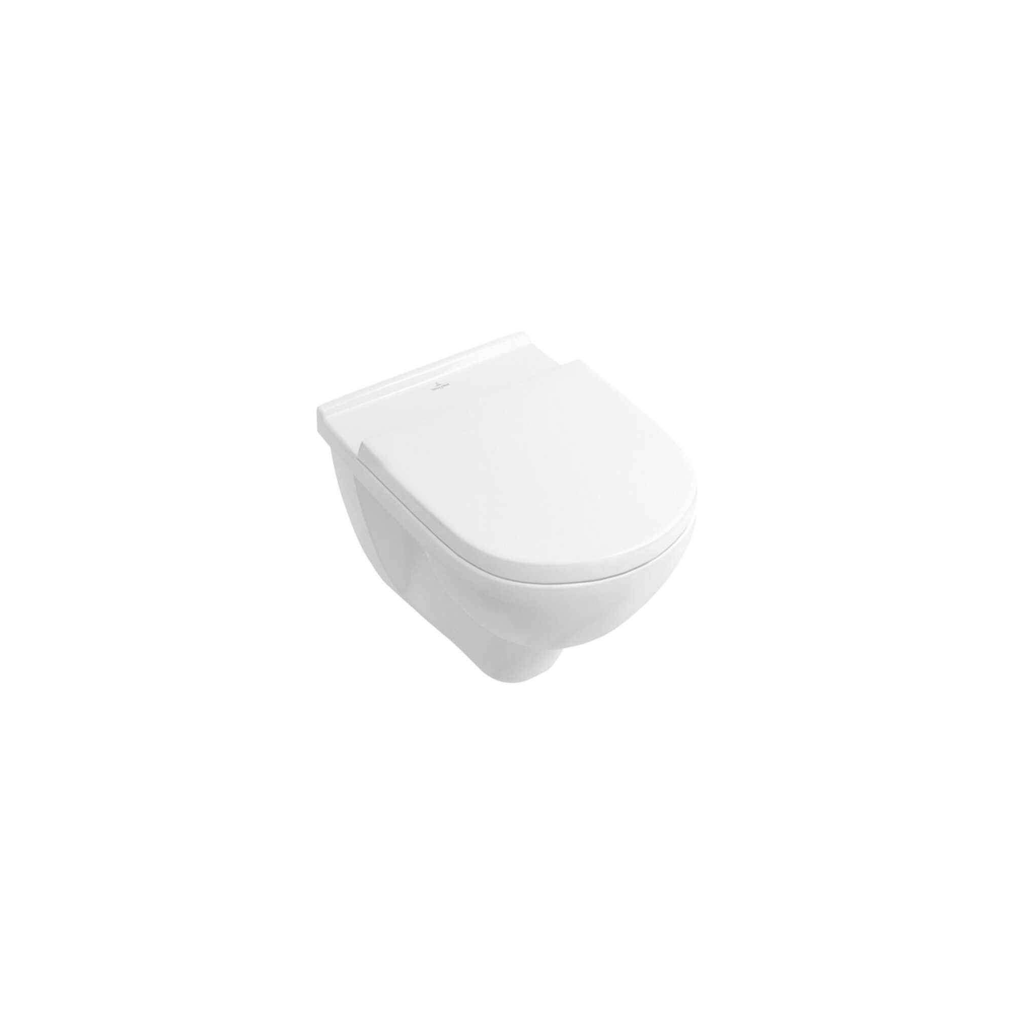 Villeroy & Boch Waschbecken V&B Wand-WC-Combi-Pack O.NOVO weiß, DirectFlush, mit WC-Sitz 36x56cm