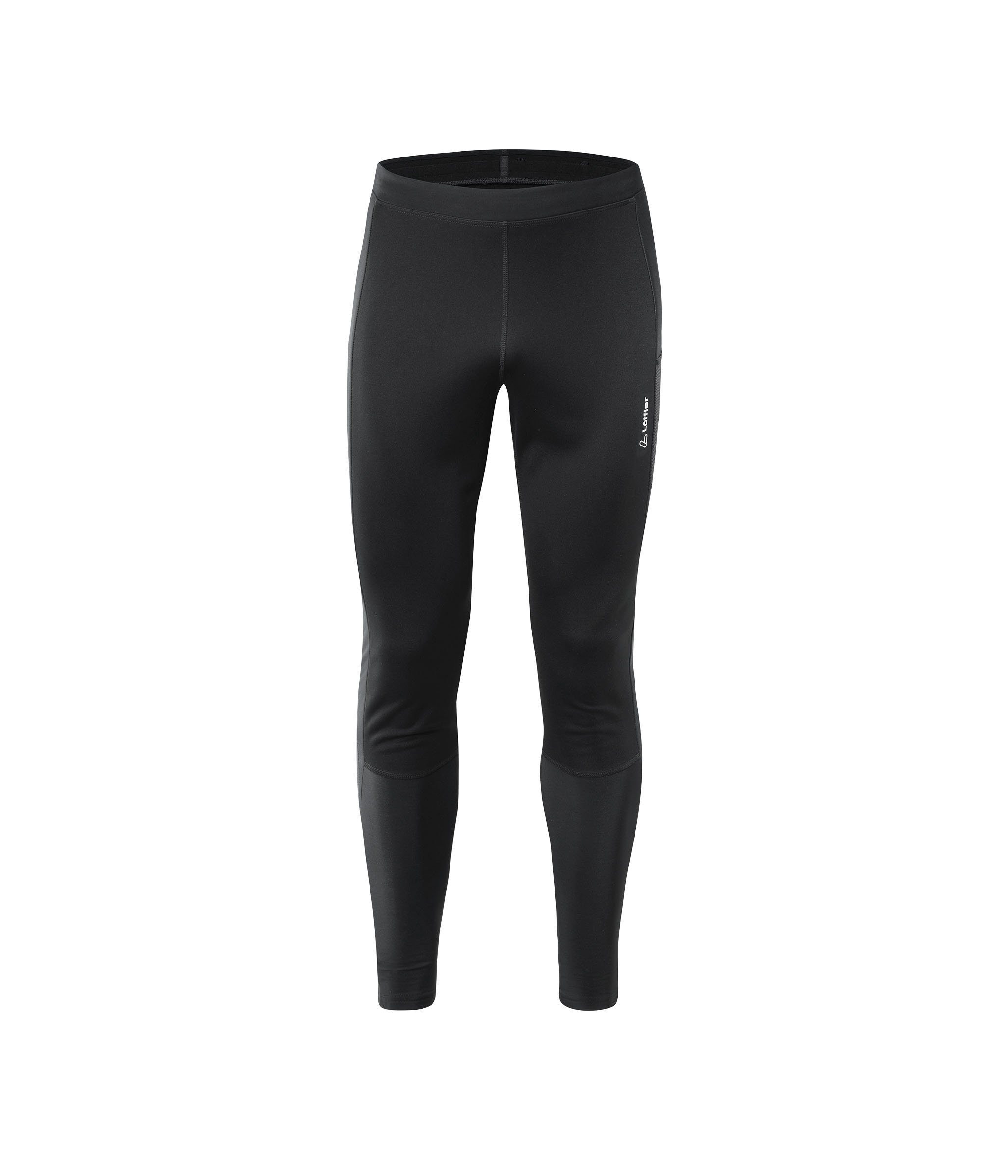 Löffler Funktionshose AB Warm Tight (Langlaufhose, winddicht, wärmeisolierend) schwarz