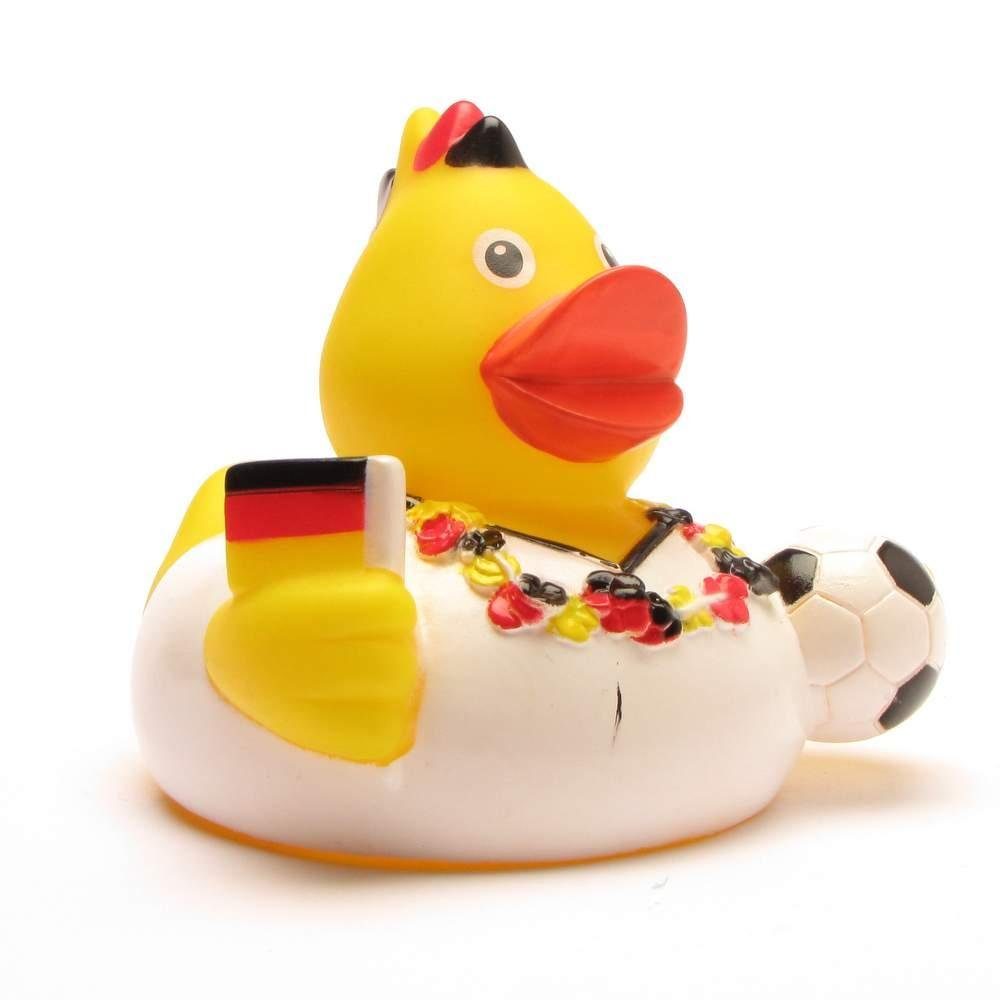 Badeente Fan Deutschland Schnabels - Quietscheente Badespielzeug