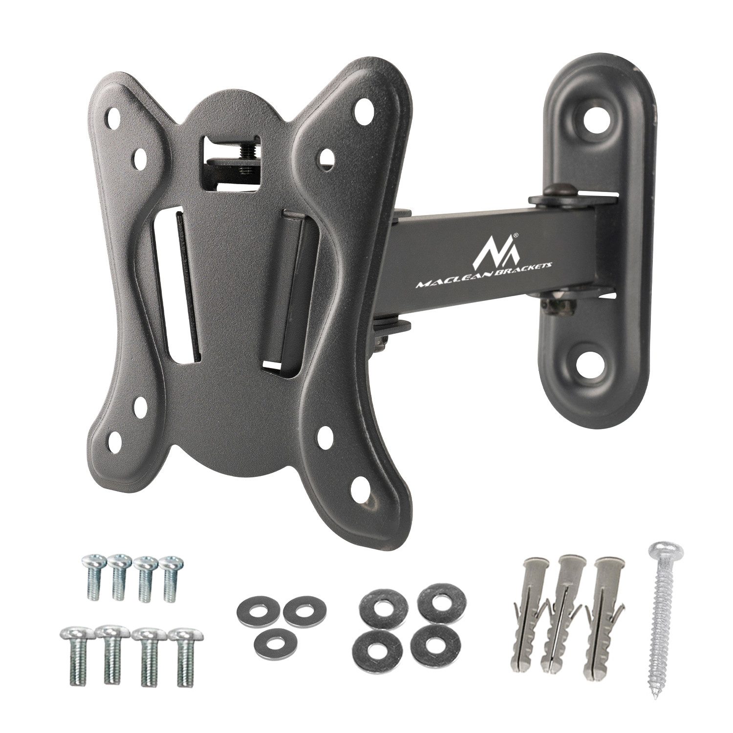 Maclean TV-Wandhalterung MC-416, (bis 32,00 Zoll, Wandhalterung für 13-32'' Monitor-TVs)