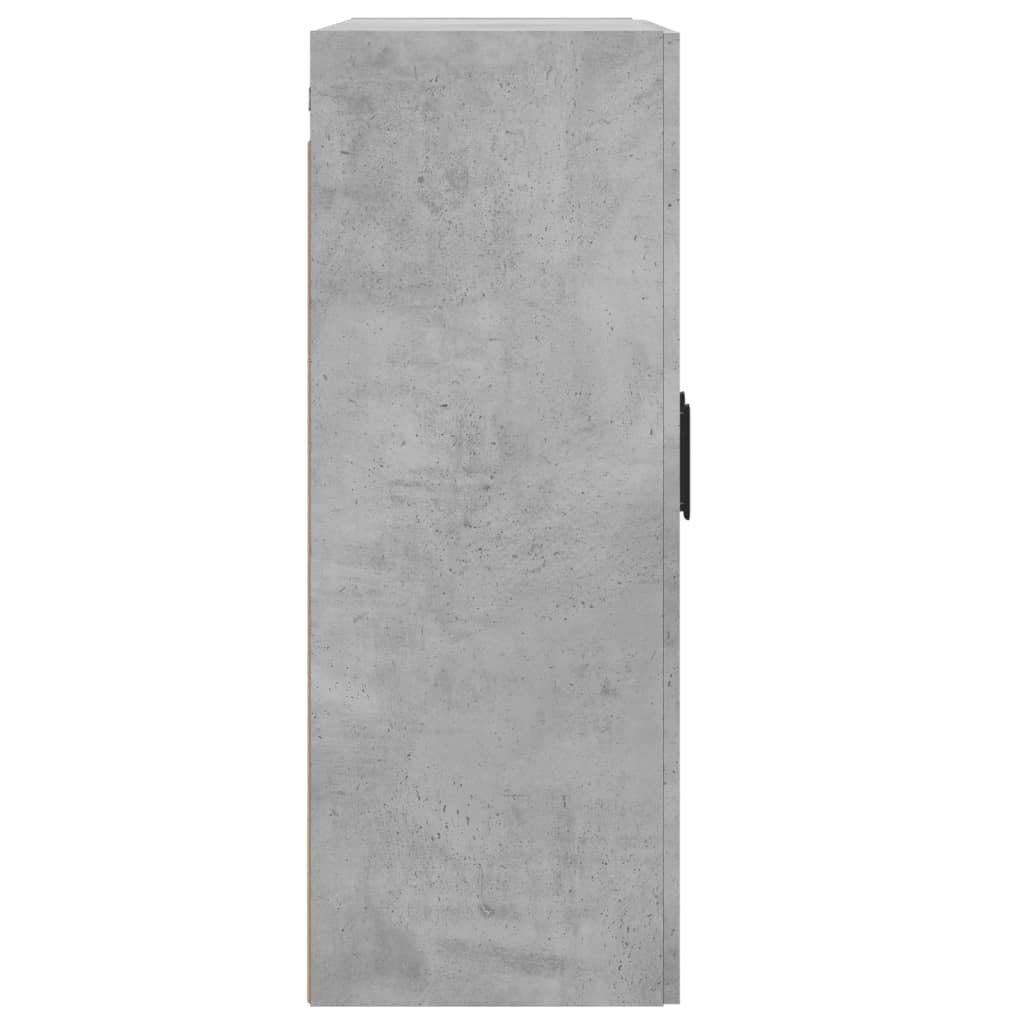 Sideboard Holzwerkstoff cm (1 69,5x34x90 St) Wandschrank Betongrau vidaXL