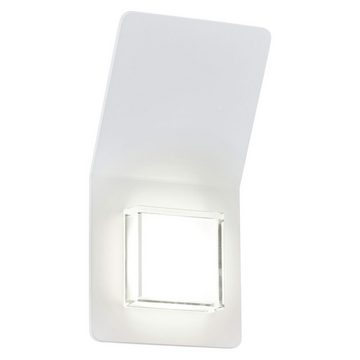 EGLO Außen-Wandleuchte, LED-Leuchtmittel fest verbaut, Warmweiß, LED Outdoor Wand Lampe 5 Watt Terrasse Veranda Beleuchtung 2-flammig