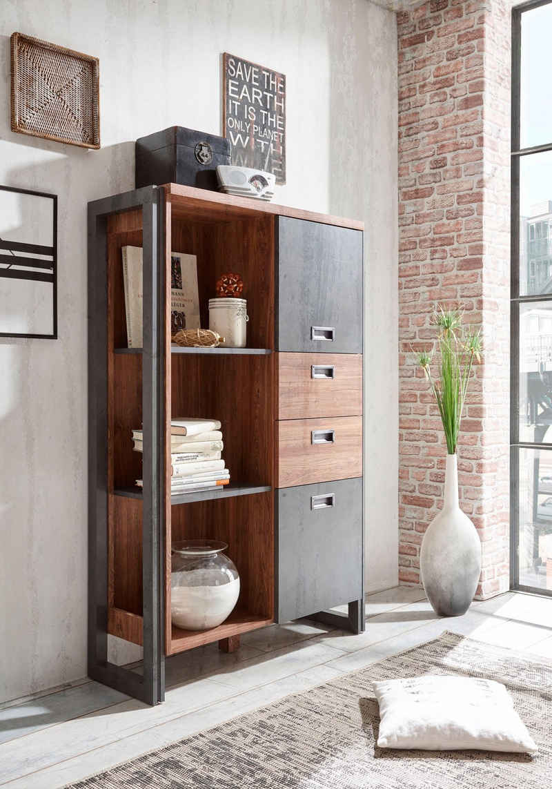 Home affaire Highboard Detroit, Höhe 140 ca. cm